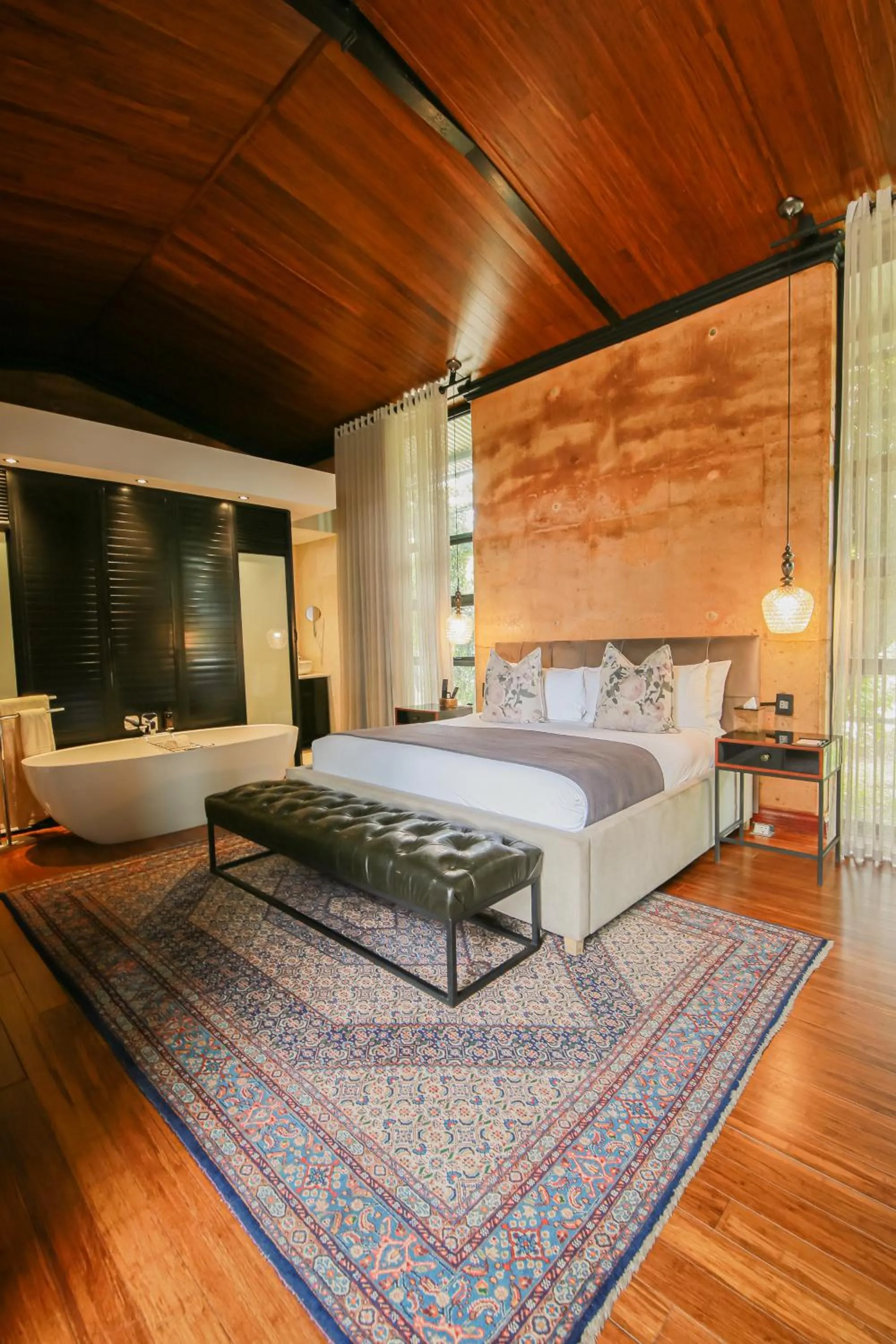 Bed in Droombos Boutique Hotel