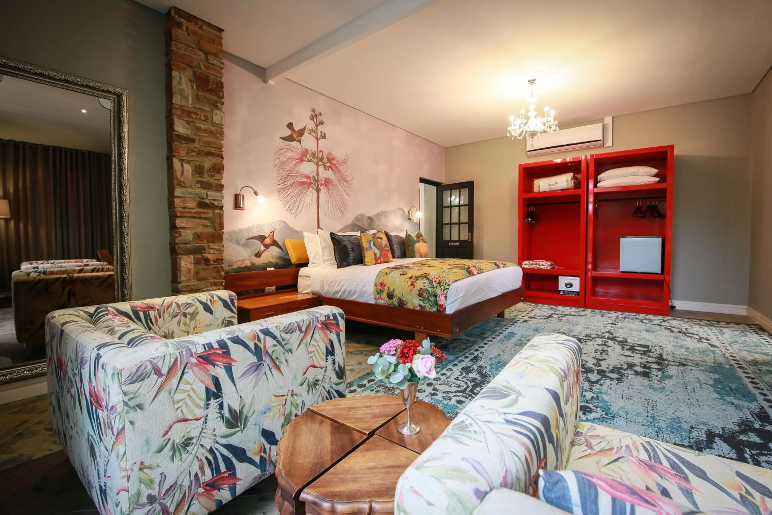 Bed in Droombos Boutique Hotel