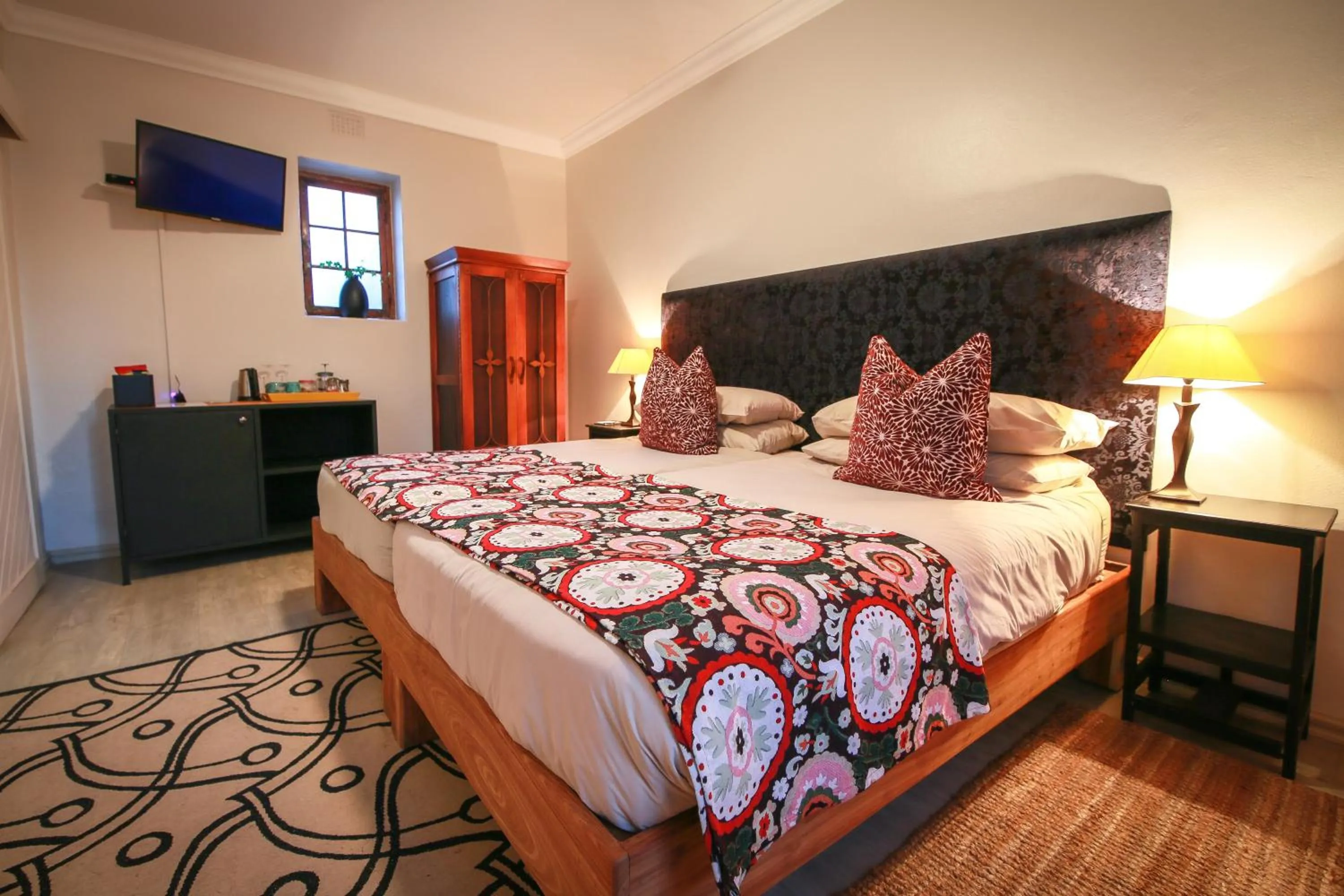 Bed in Droombos Boutique Hotel