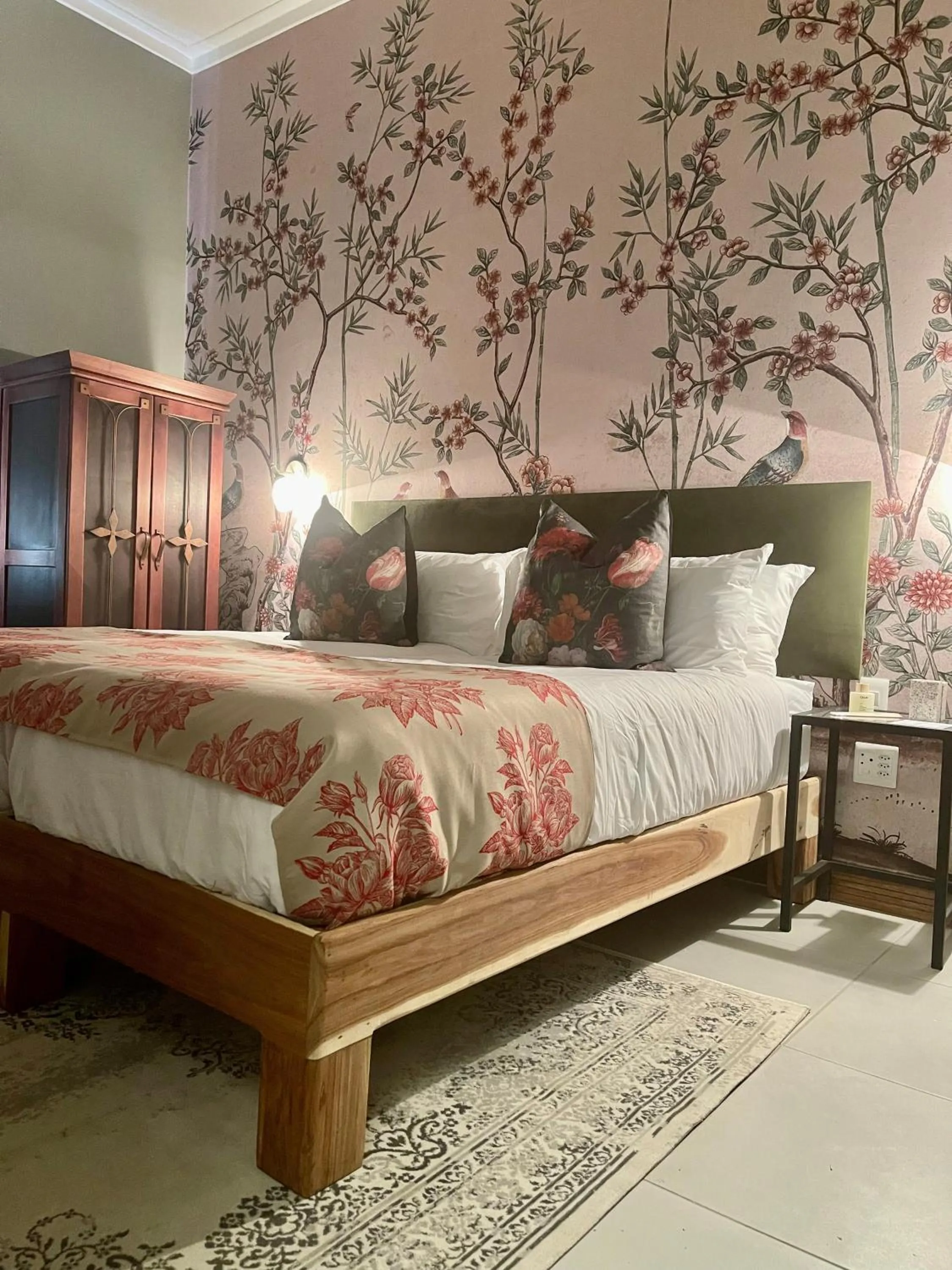 Bed in Droombos Boutique Hotel