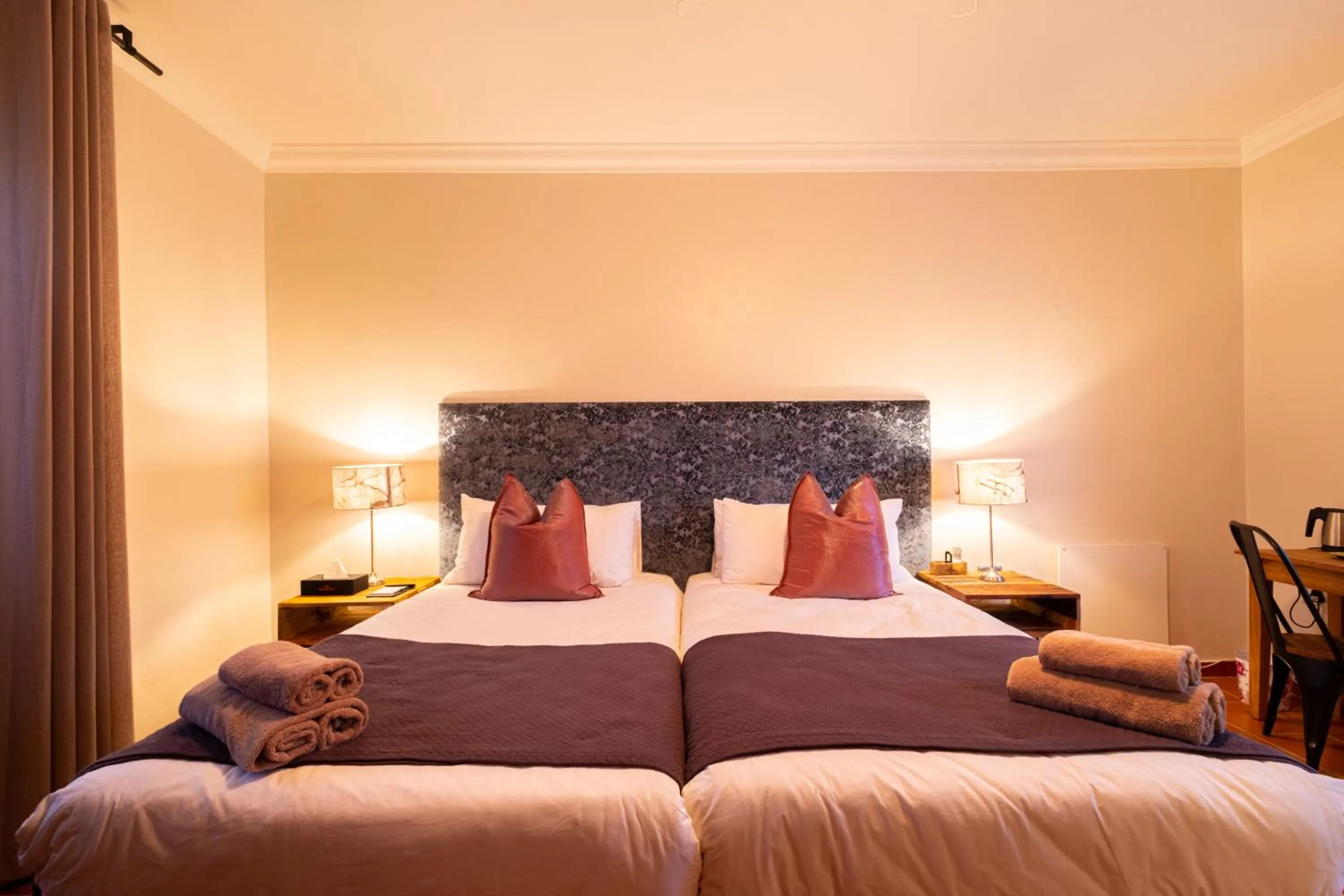 Bed in Droombos Boutique Hotel