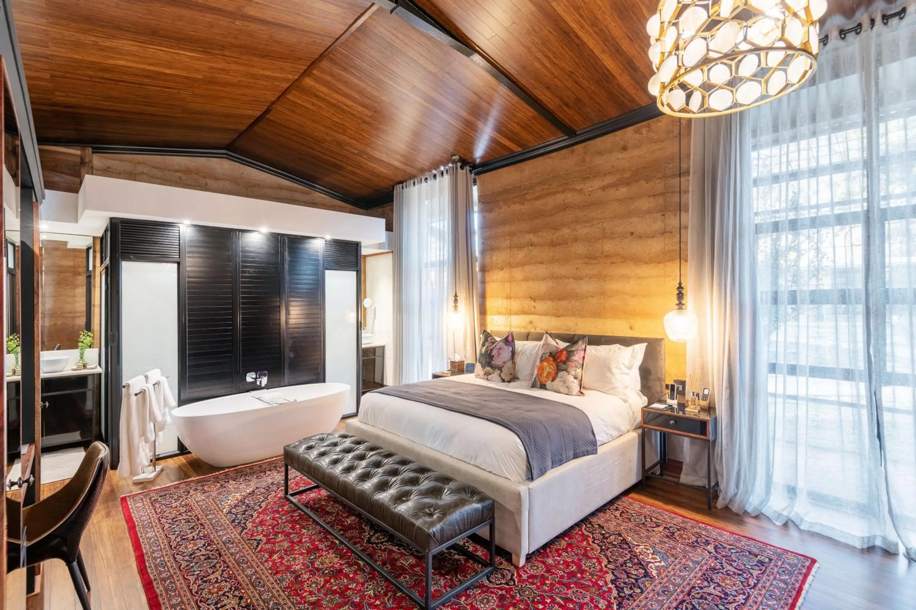 Bed in Droombos Boutique Hotel