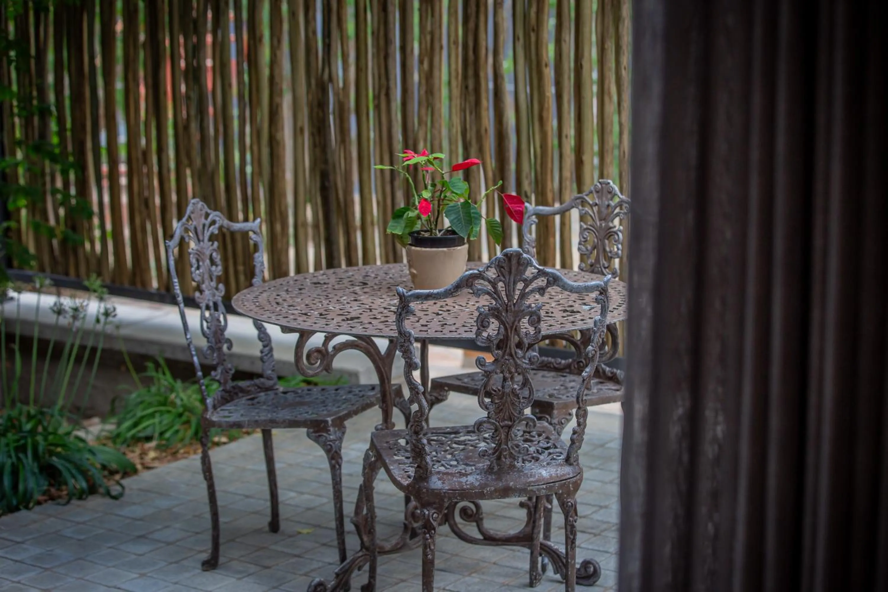 Seating area in Droombos Boutique Hotel