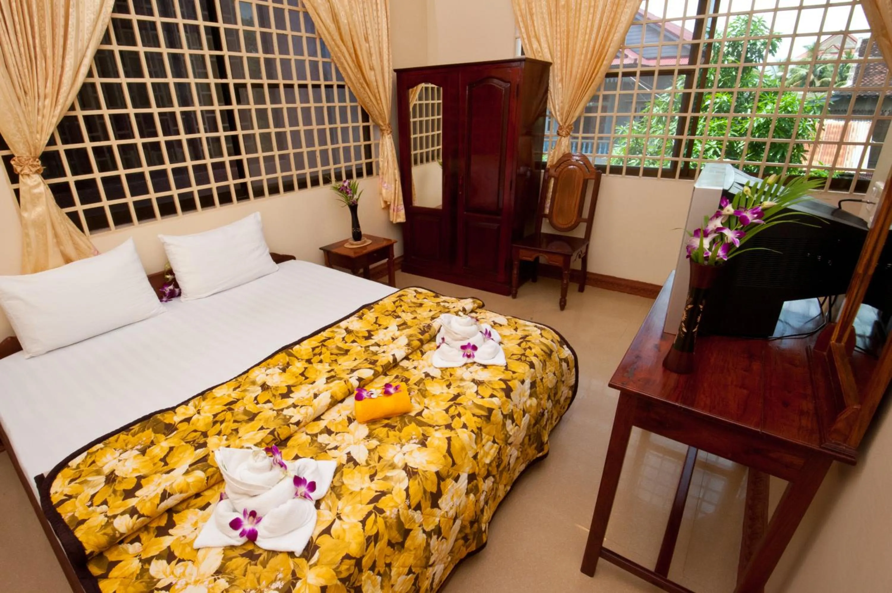Day, Bed in Okay Guesthouse Siem Reap