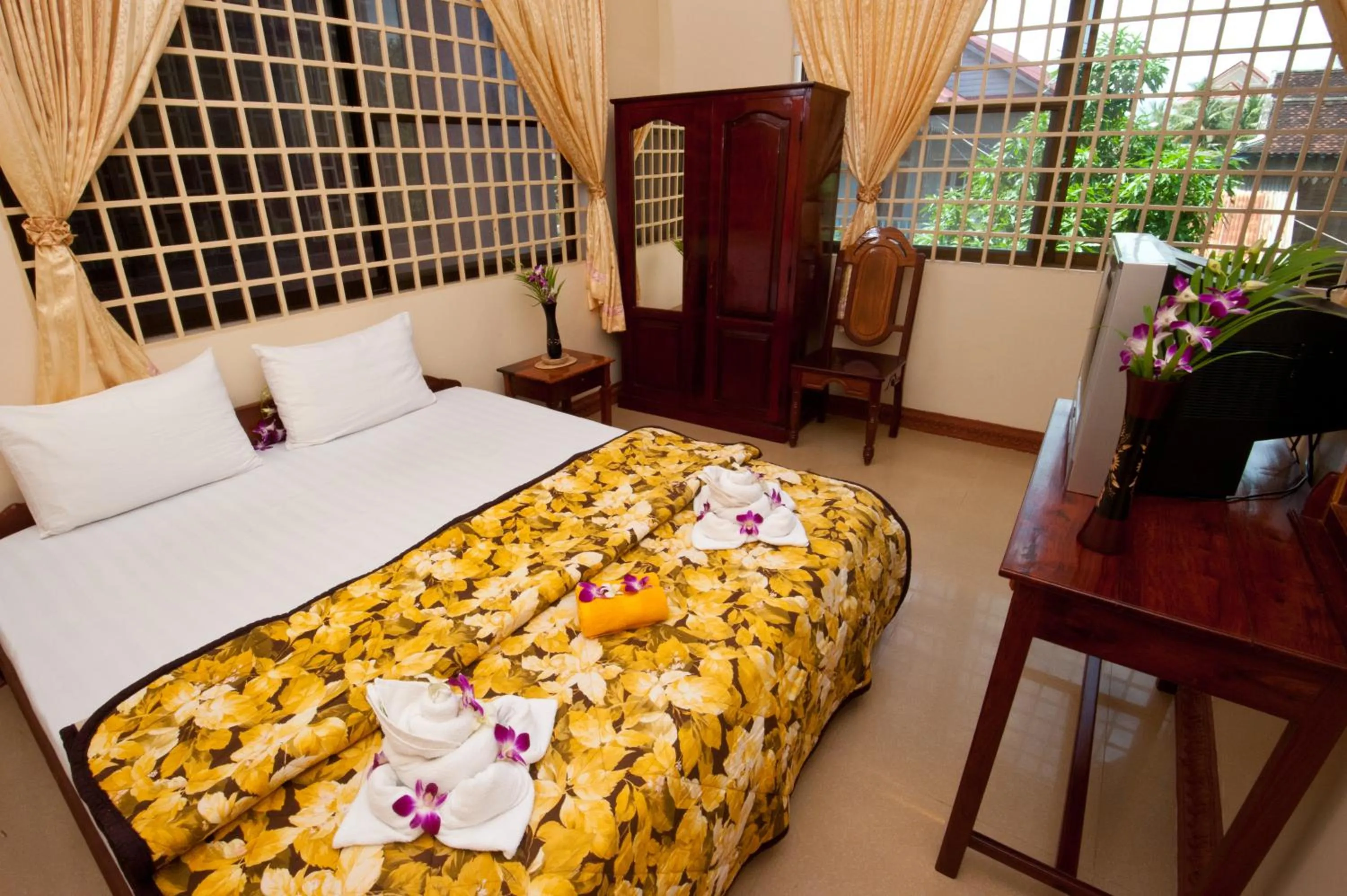 Day, Bed in Okay Guesthouse Siem Reap