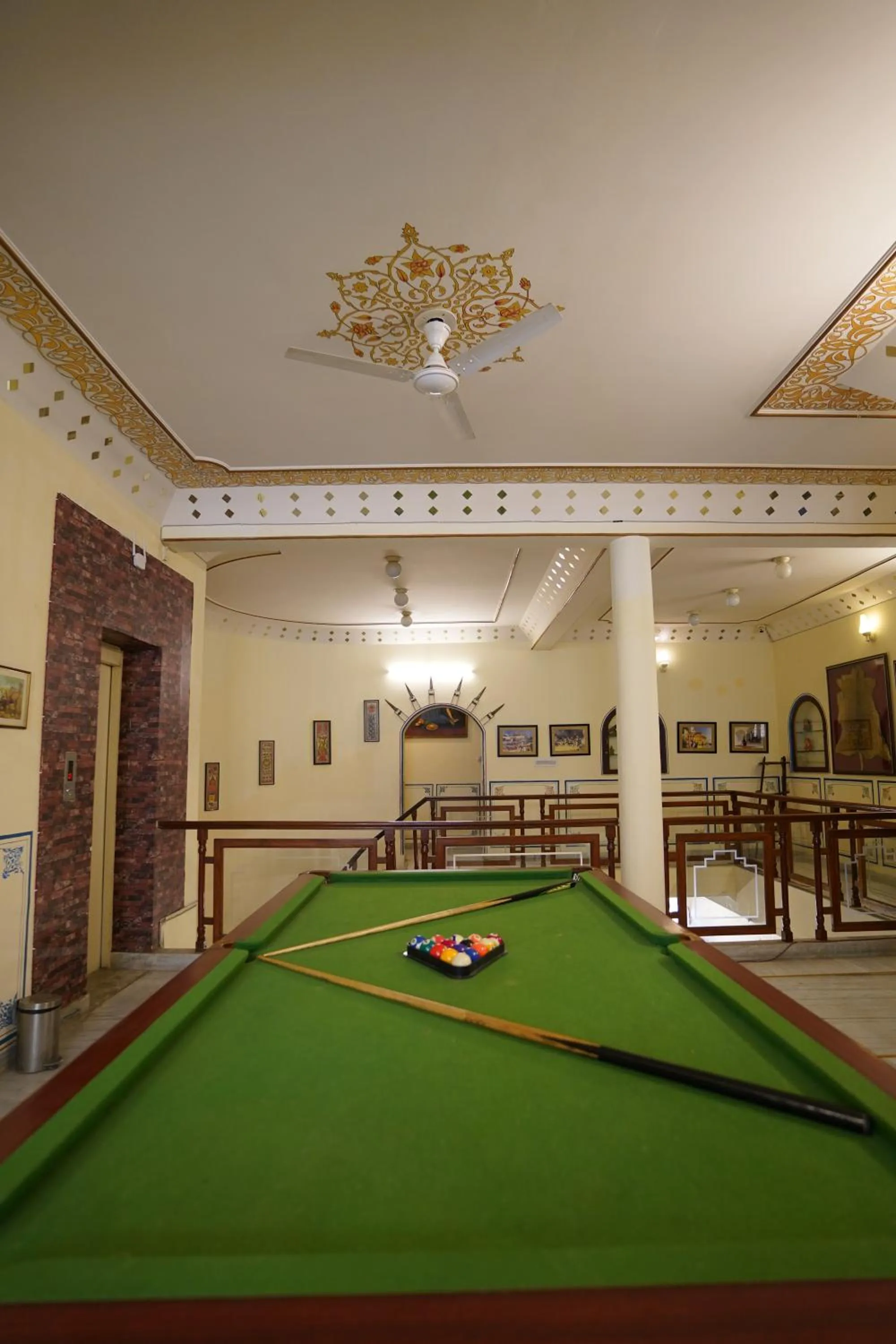 Game Room in Hotel Radoli House - A Heritage Hotel