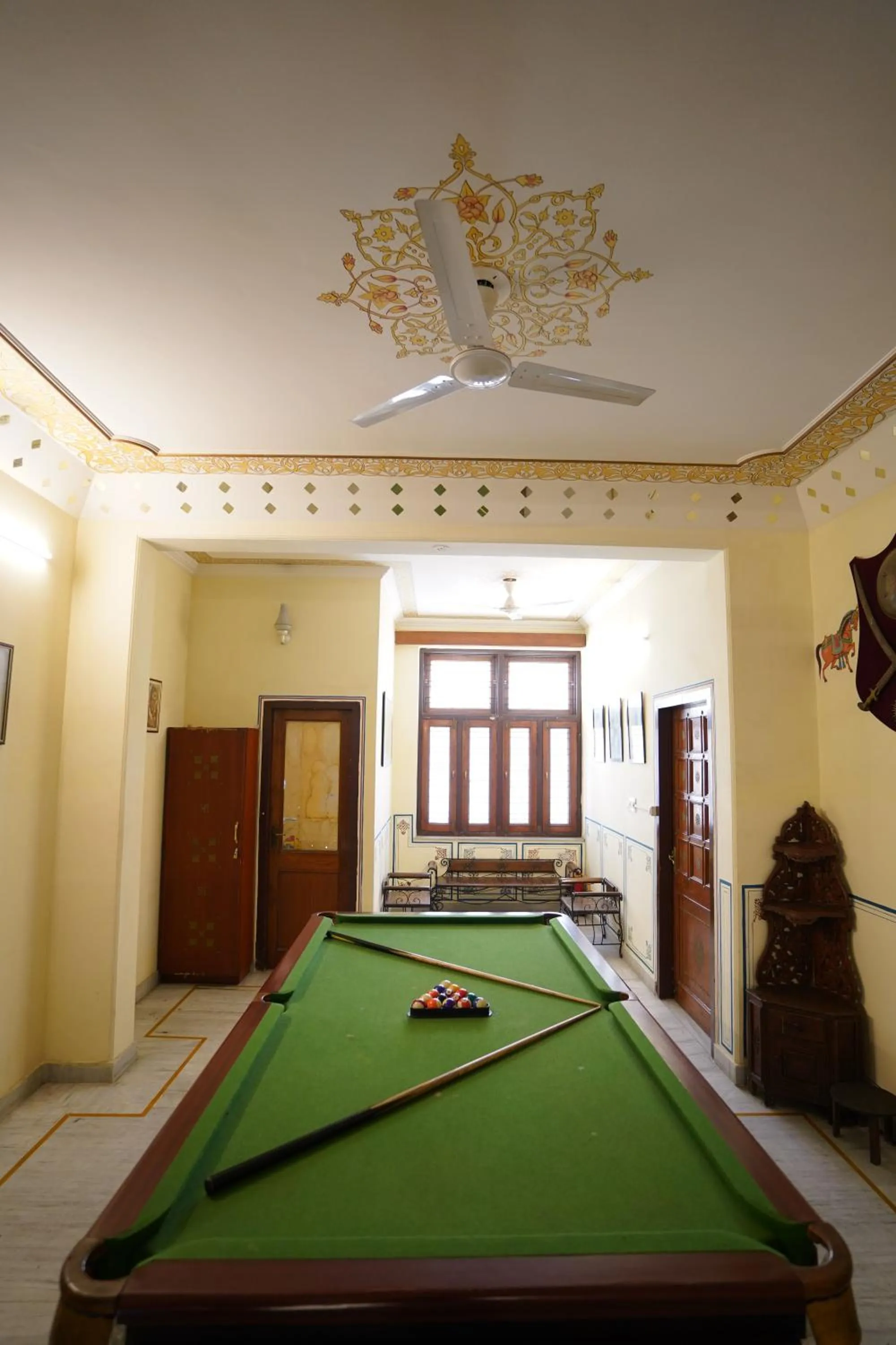 Game Room in Hotel Radoli House - A Heritage Hotel