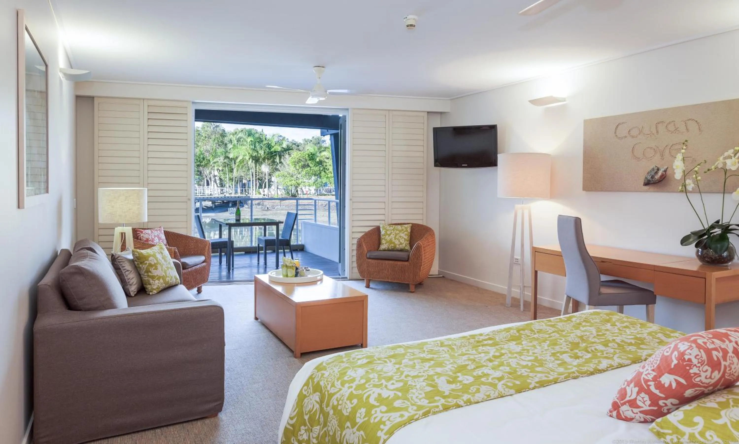 Living room, Seating Area in Couran Cove Island Resort