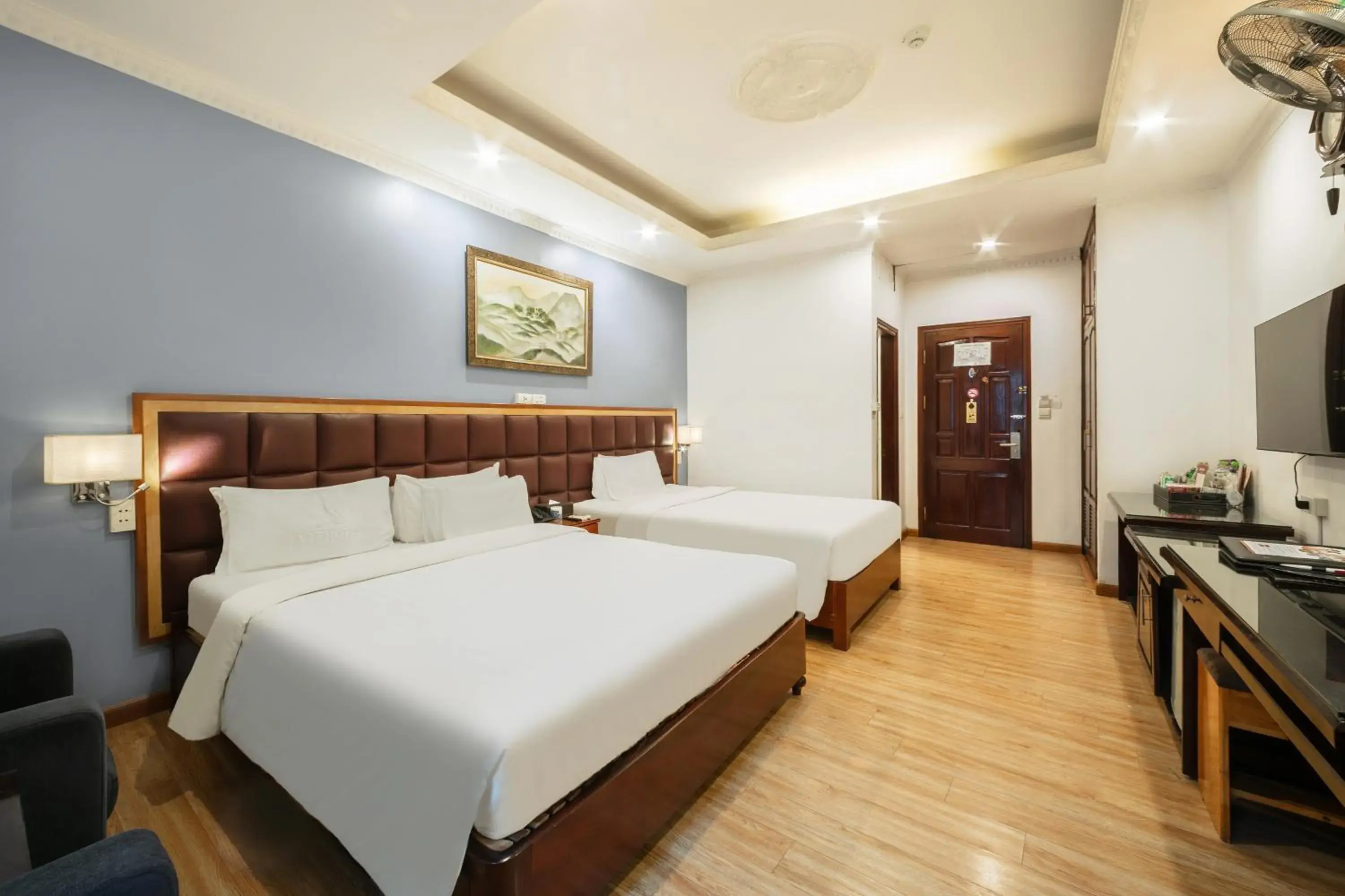 Bedroom, Bed in A25 Hotel - 61 Lương Ngọc Quyến Bedroom, Bed in A25 Hotel - 61 Lương Ngọc Quyến