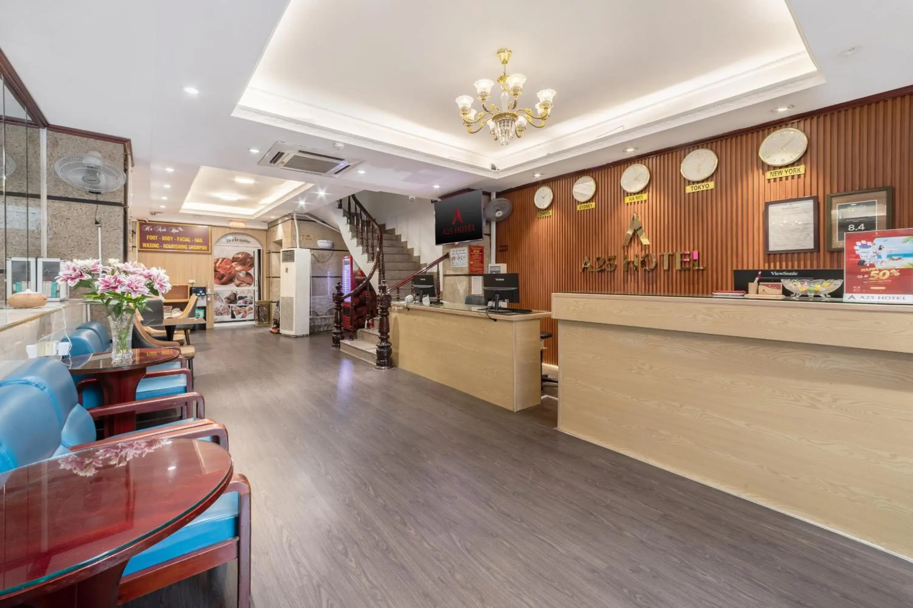 Lobby or reception in A25 Hotel - 61 Lương Ngọc Quyến Lobby or reception in A25 Hotel - 61 Lương Ngọc Quyến