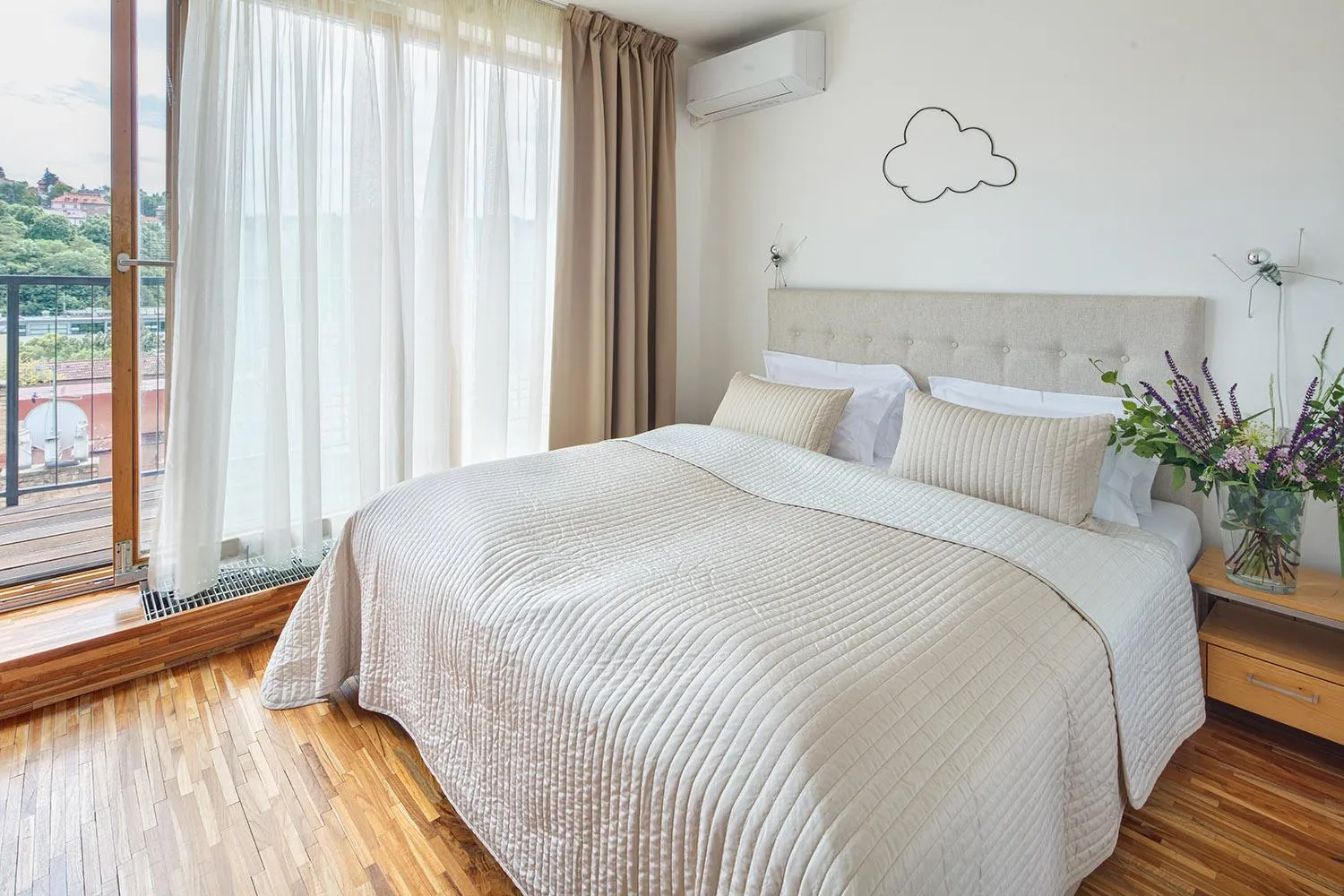 Bed in Holečkova Apartments