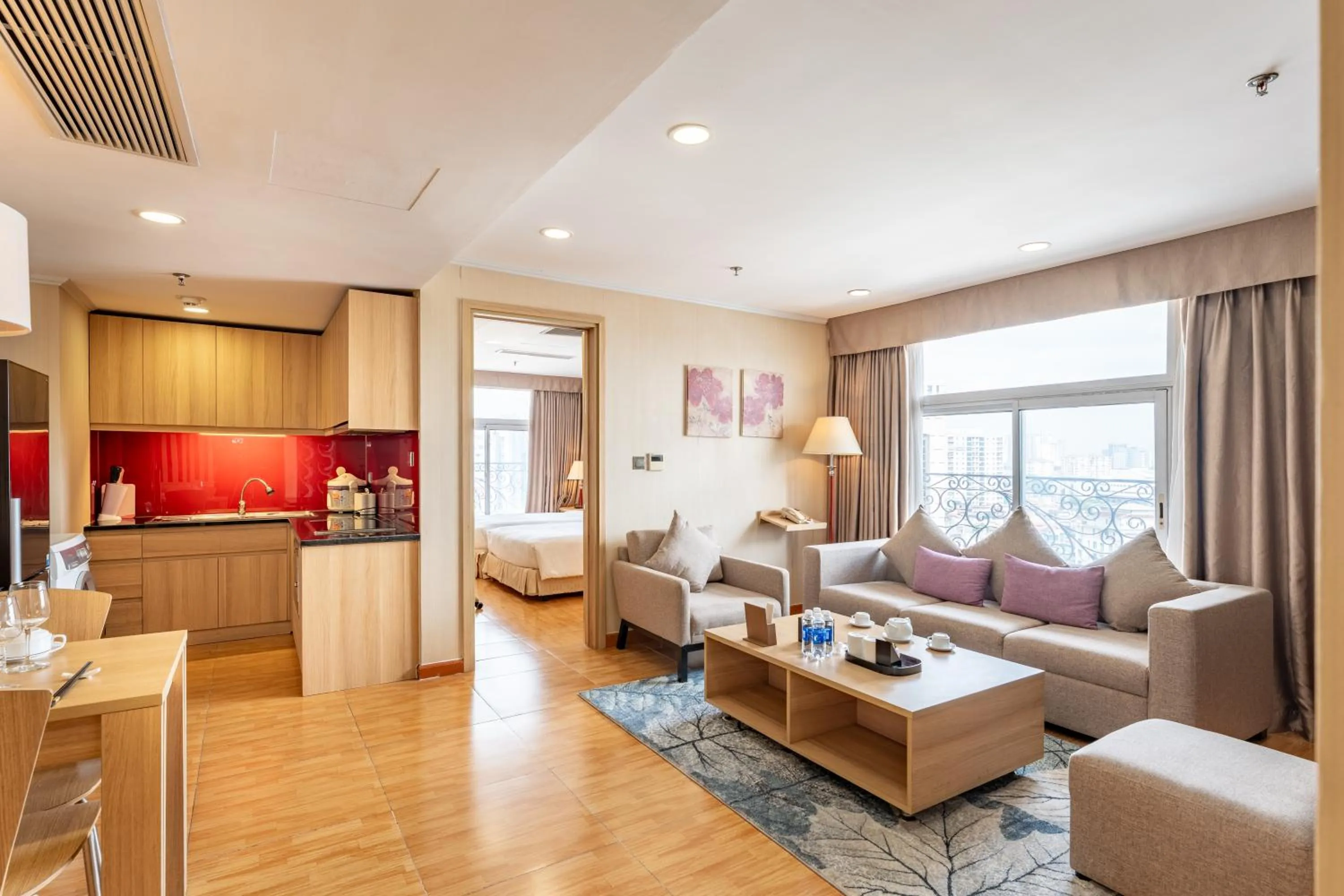 Living room in Super Candle Hotel