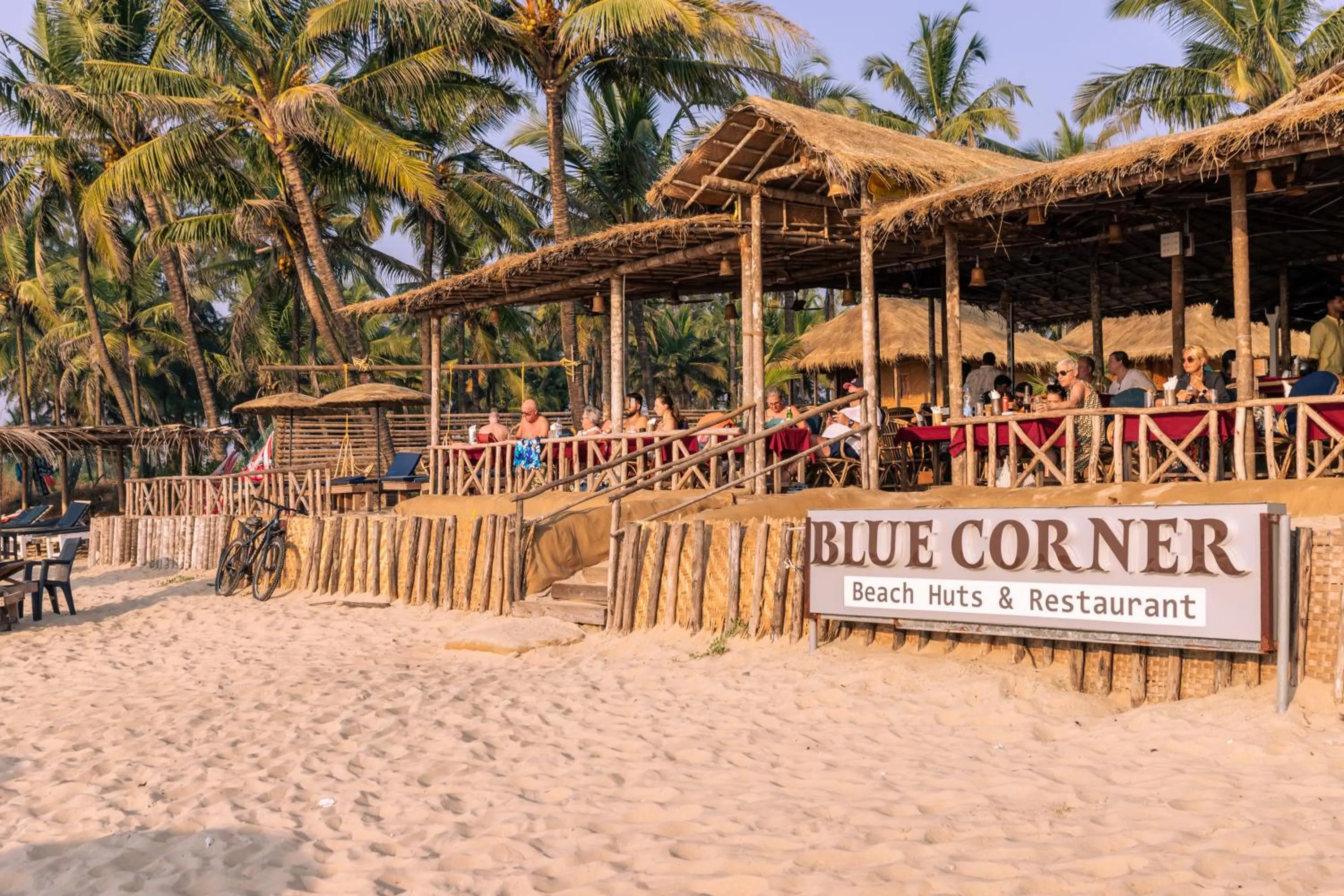 Blue Corner Beach Huts & Restaurant