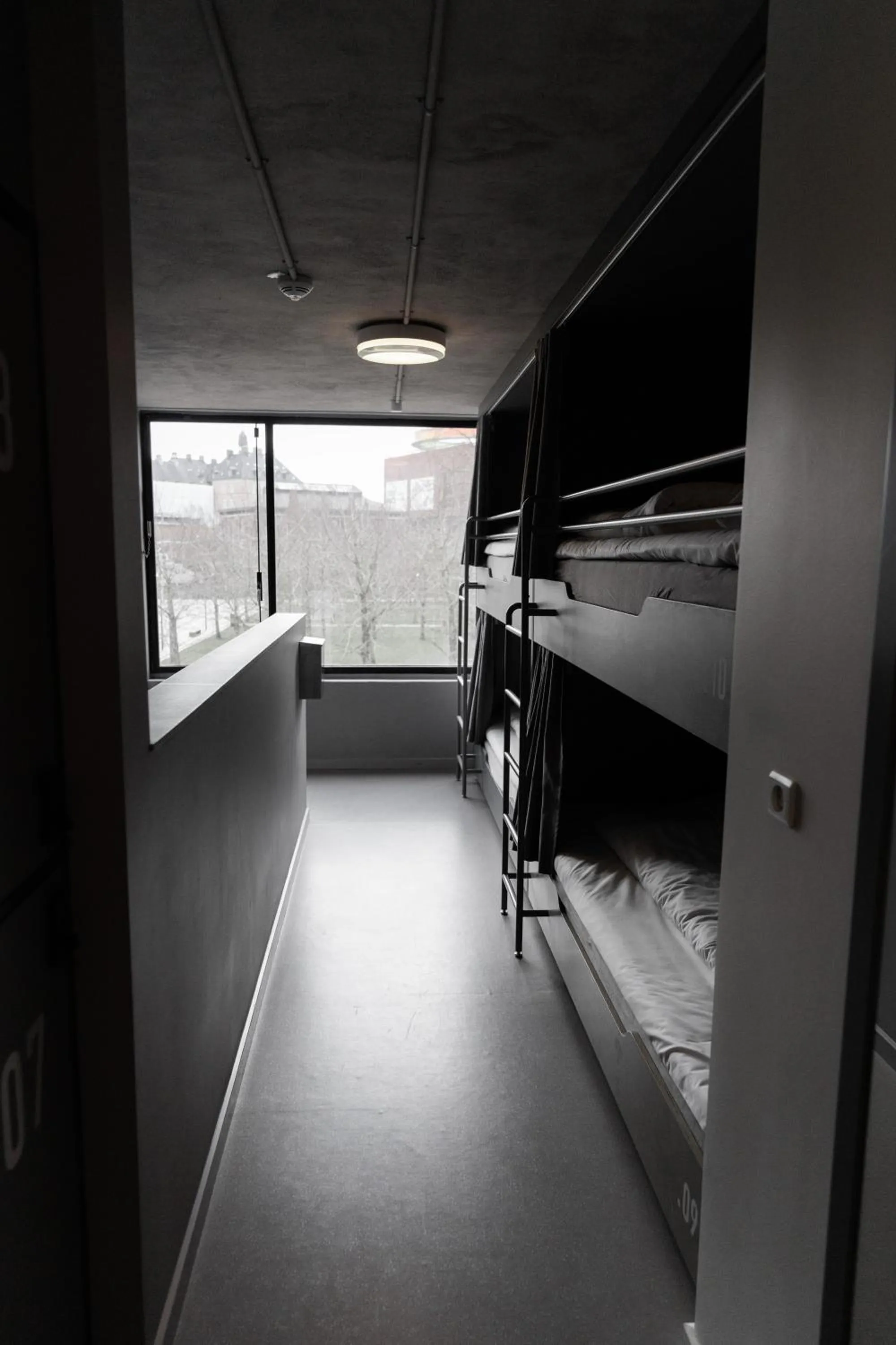 Bed in Roberta's Society Aarhus