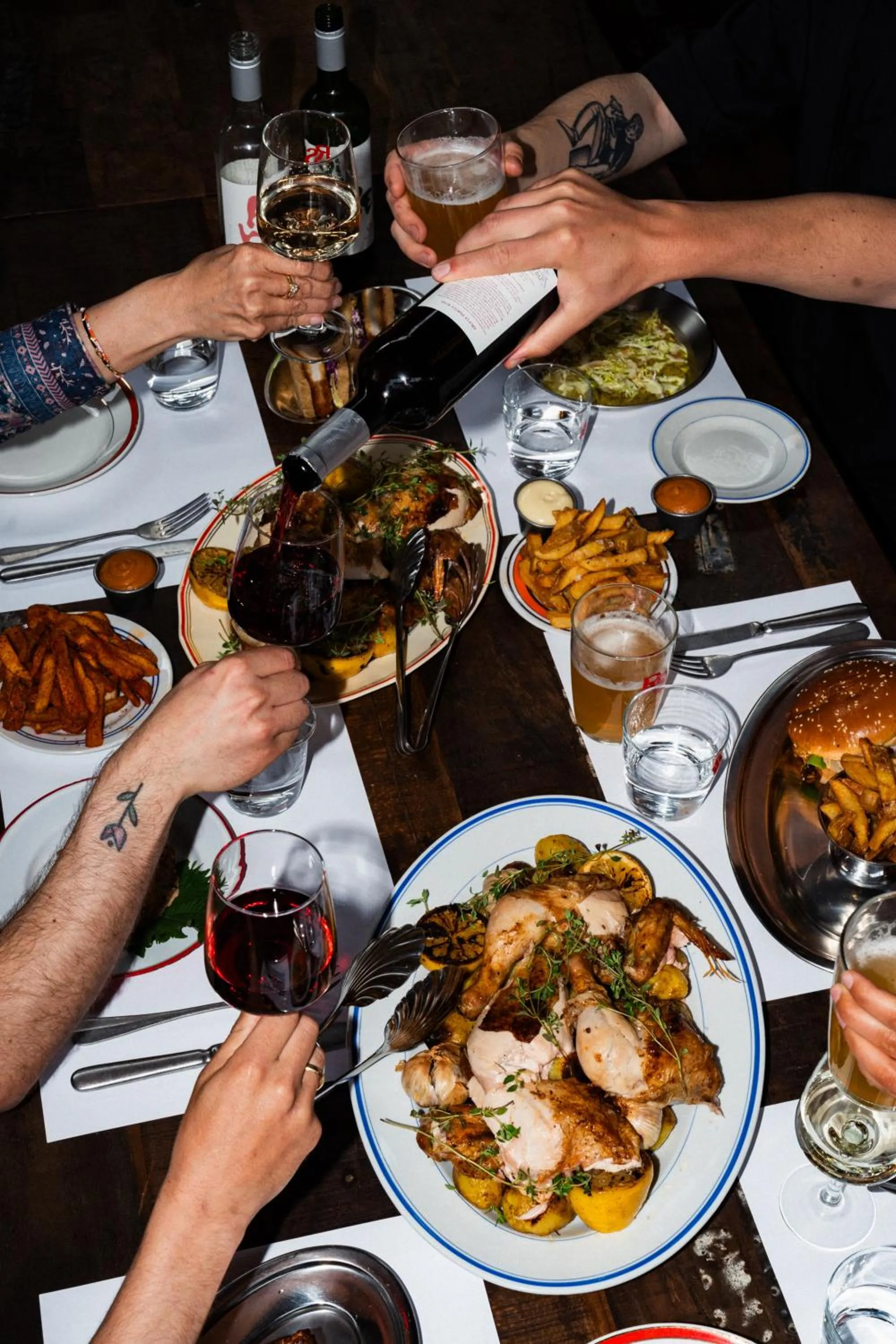 Food close-up in Roberta's Society Aarhus