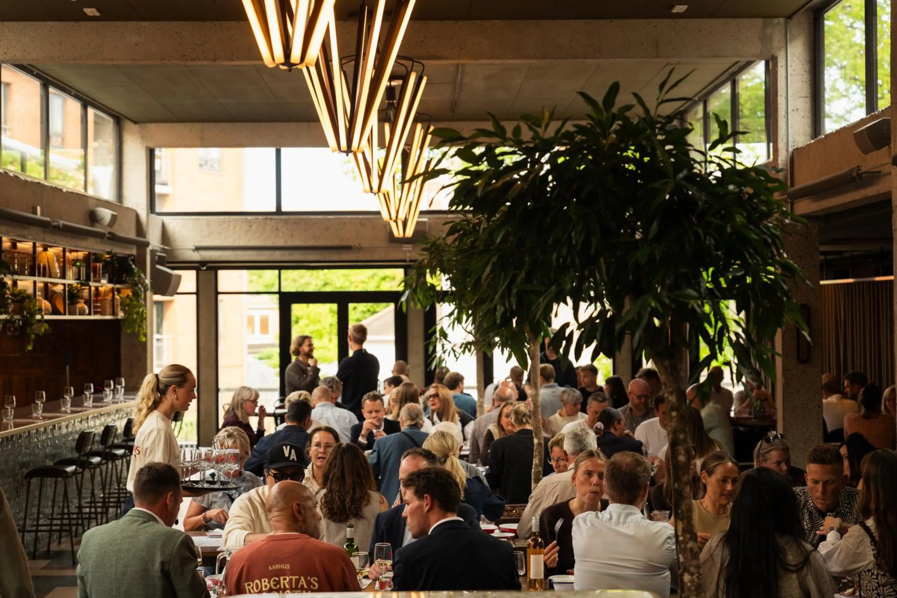 Restaurant/places to eat in Roberta's Society Aarhus