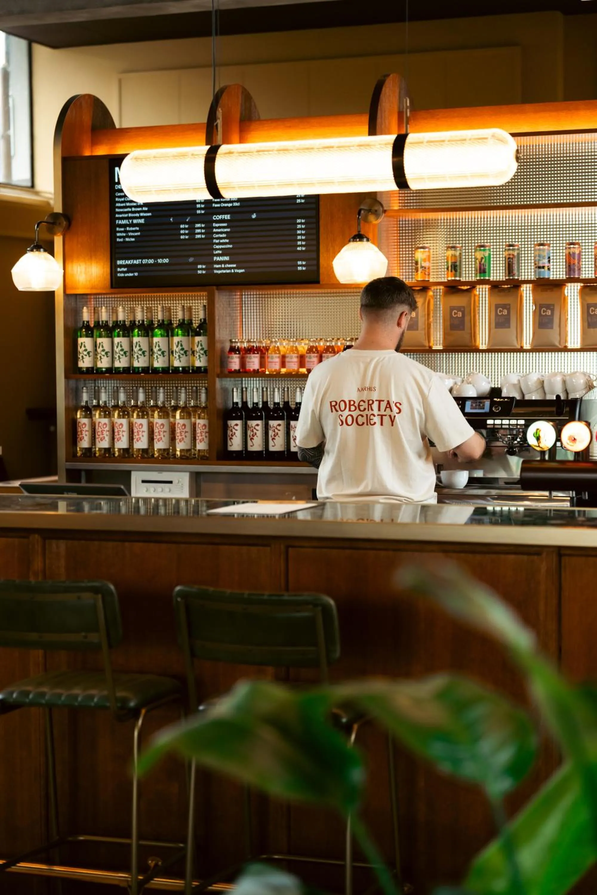 Lobby or reception in Roberta's Society Aarhus