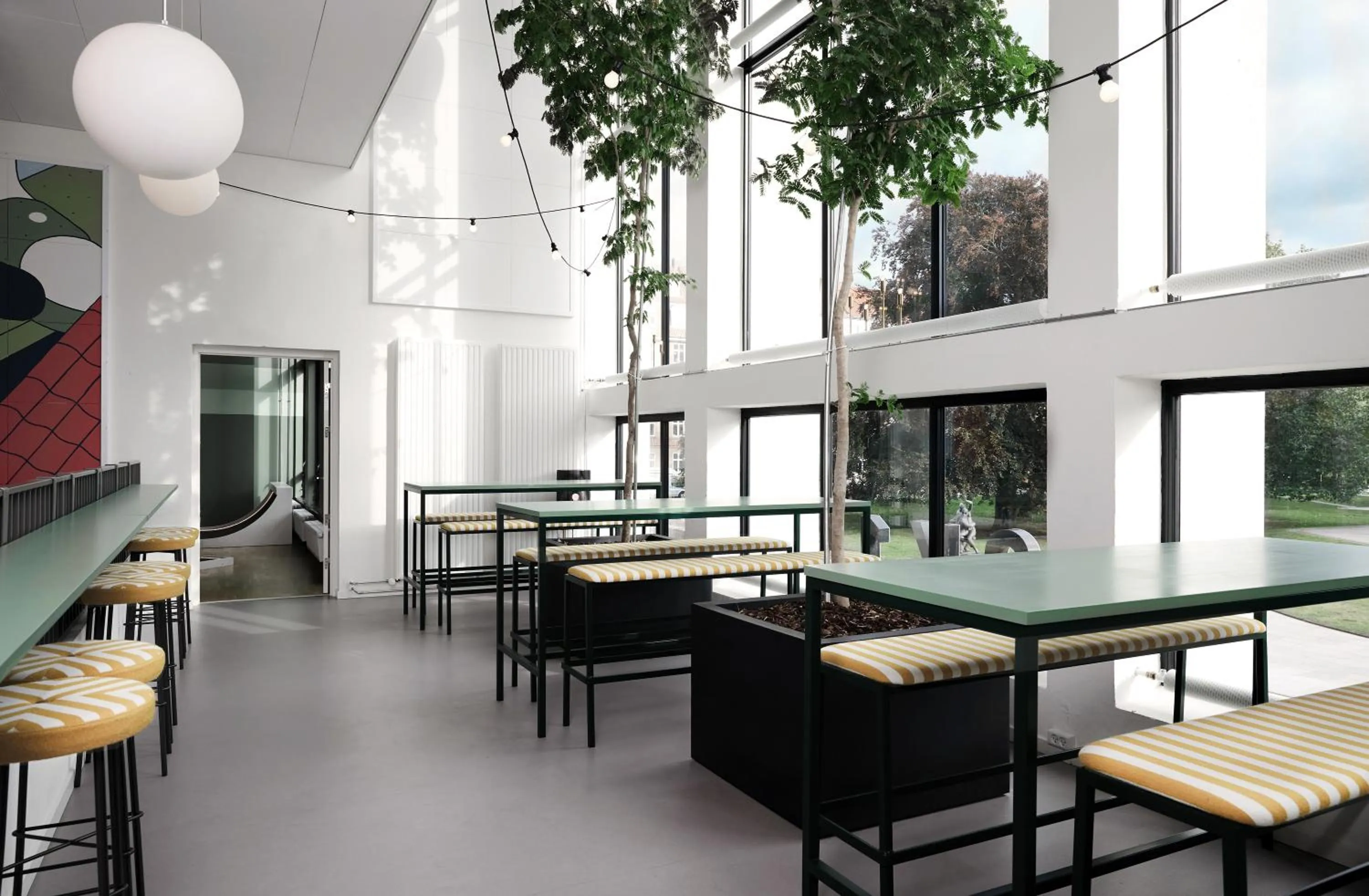 Seating area, Restaurant/Places to Eat in BOOK1 by Brøchner Hotels