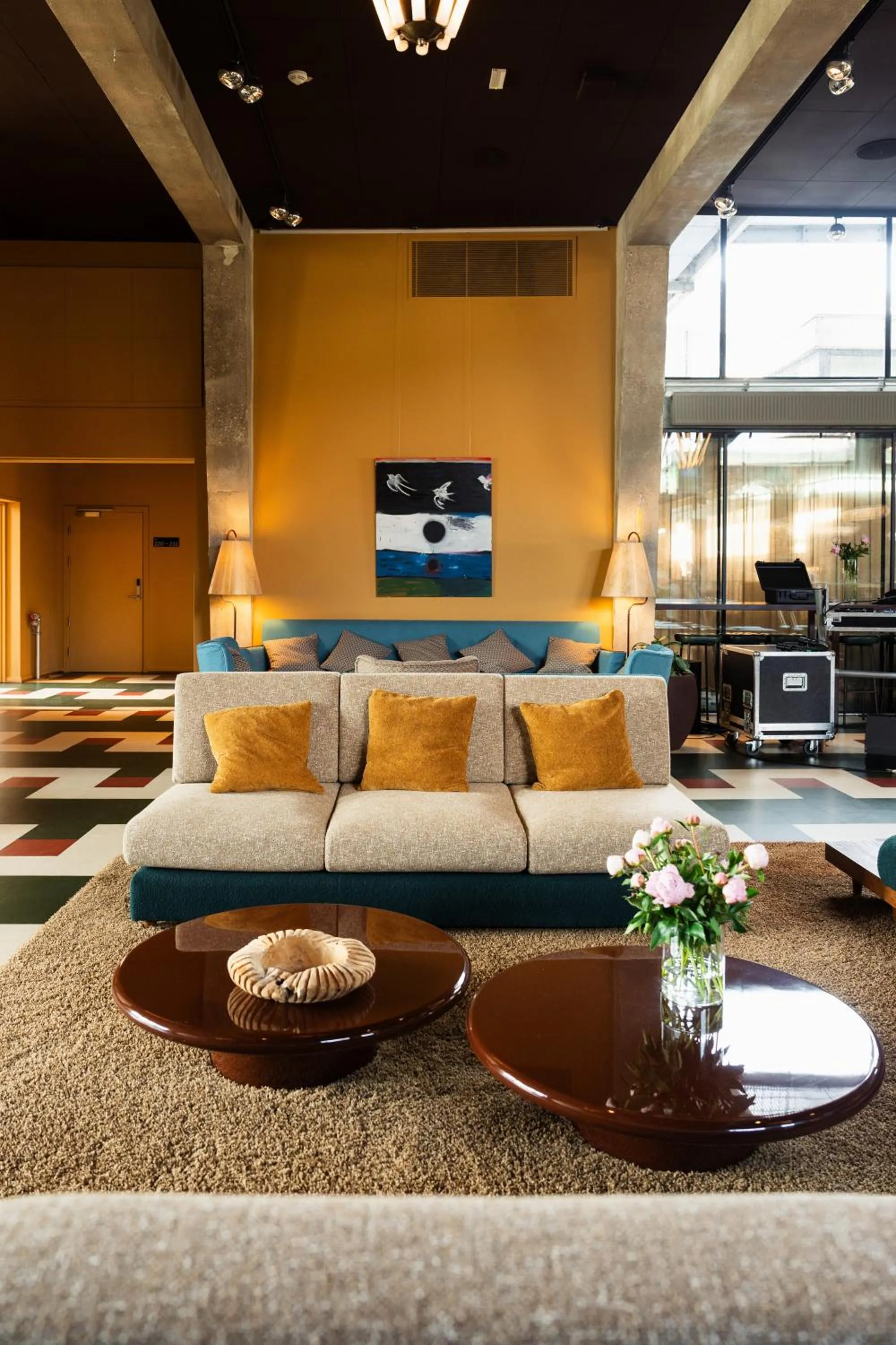 Lobby or reception in Roberta's Society Aarhus