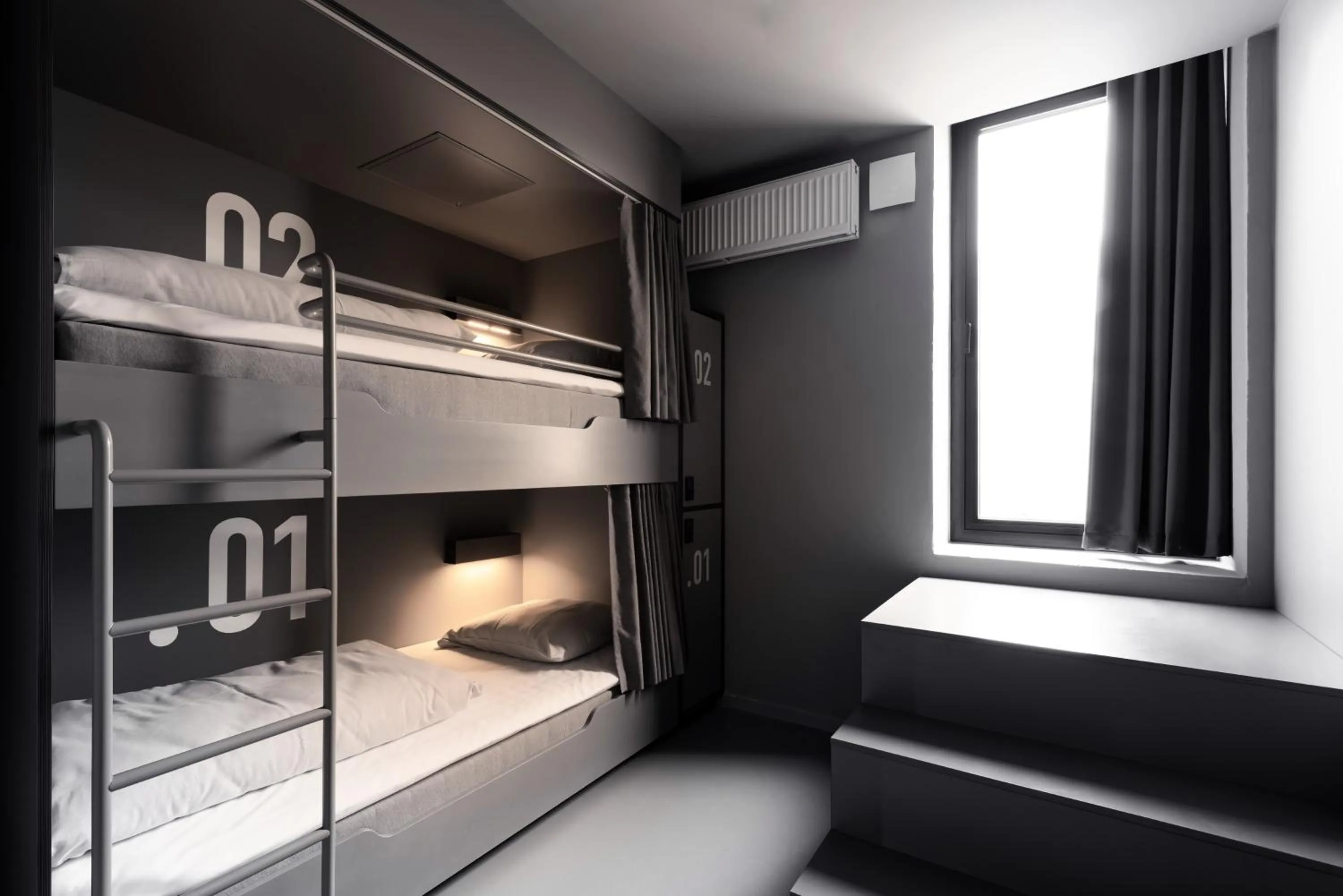 Property building, Bunk Bed in BOOK1 by Brøchner Hotels