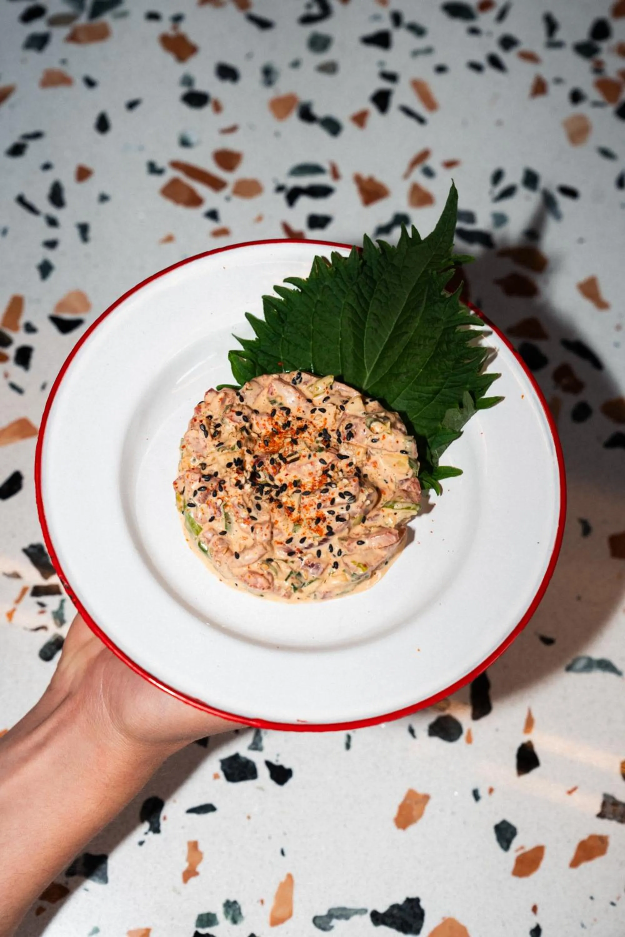 Food close-up in Roberta's Society Aarhus