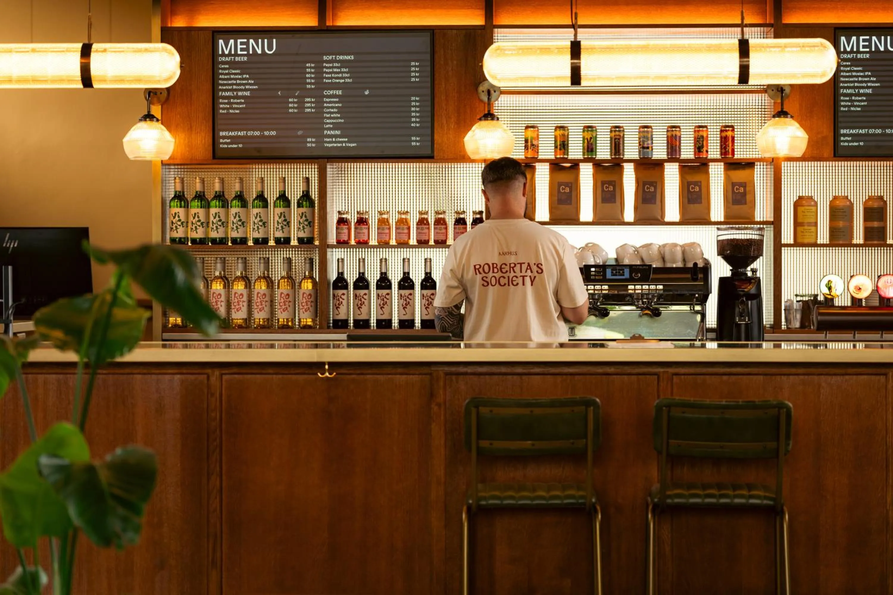 Lobby or reception in Roberta's Society Aarhus