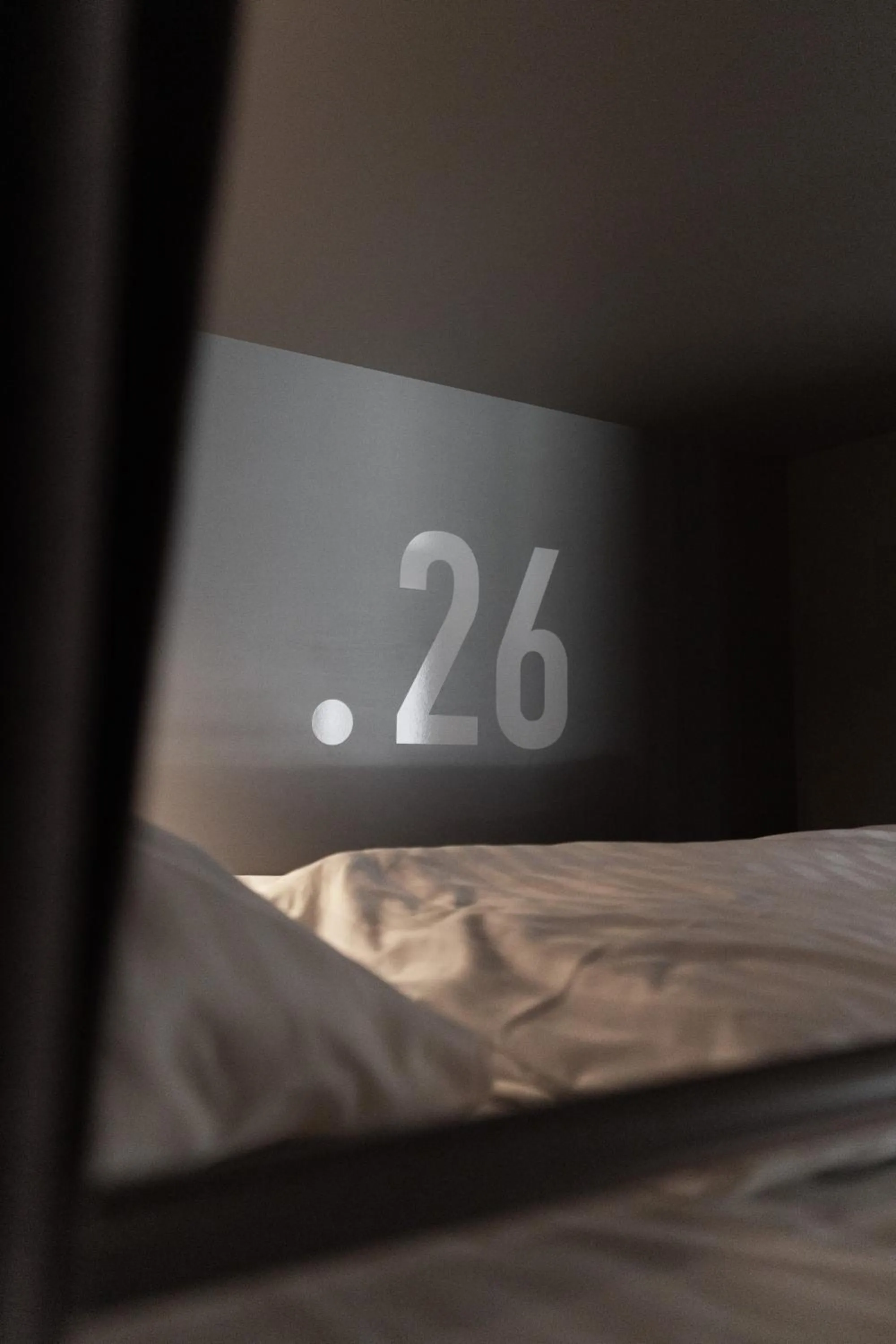 Bed in Roberta's Society Aarhus