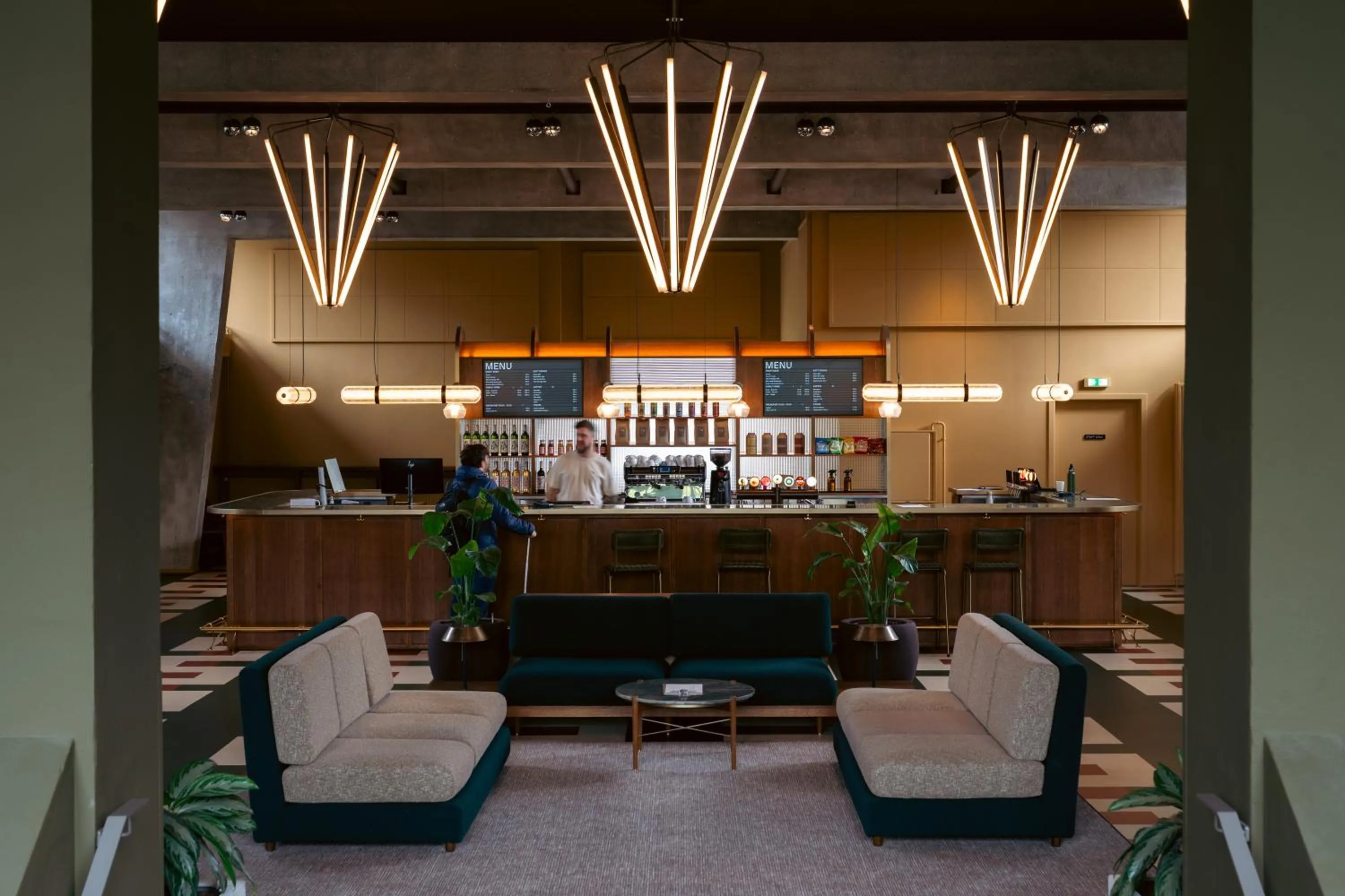 Lobby or reception in Roberta's Society Aarhus