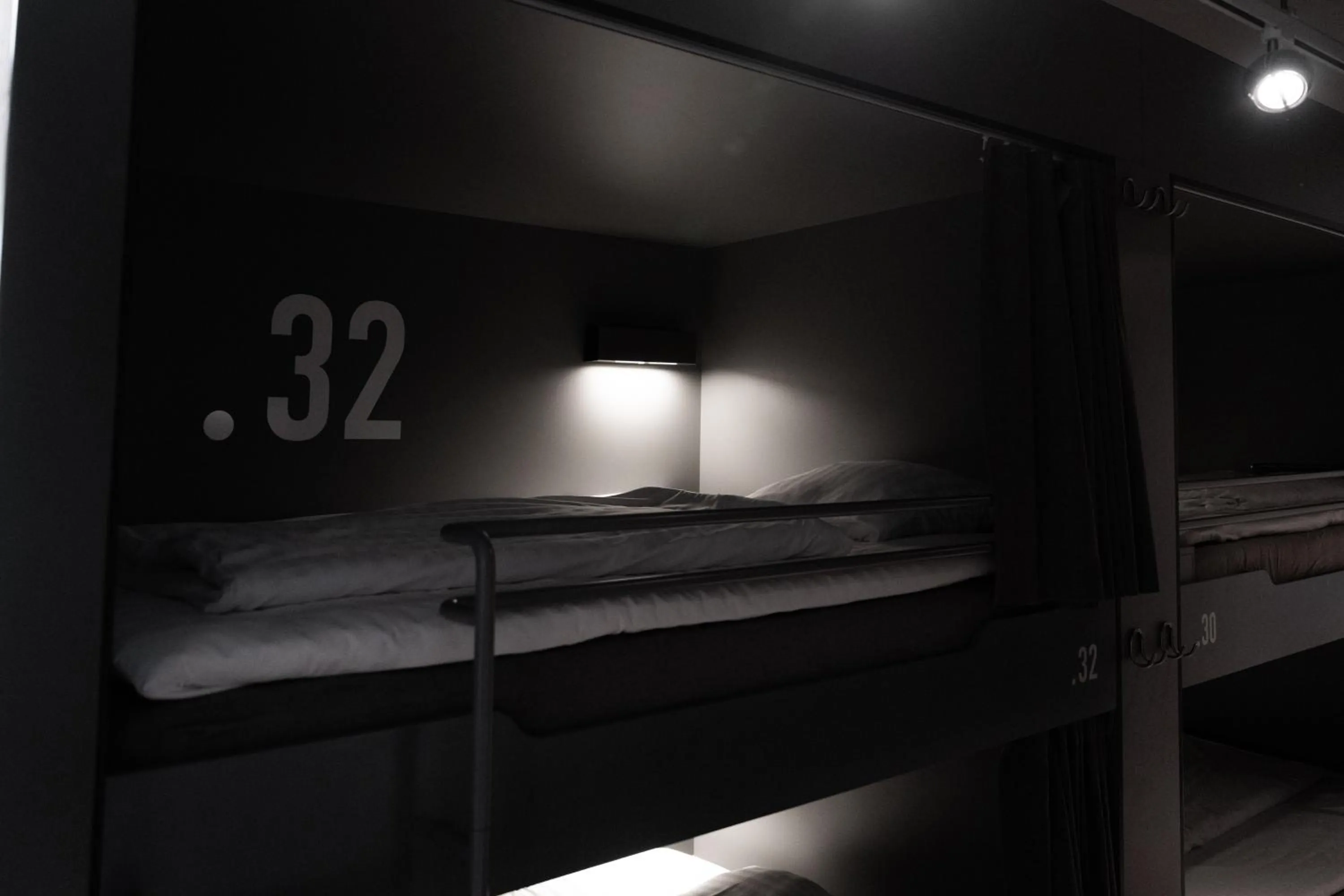 Bed in Roberta's Society Aarhus