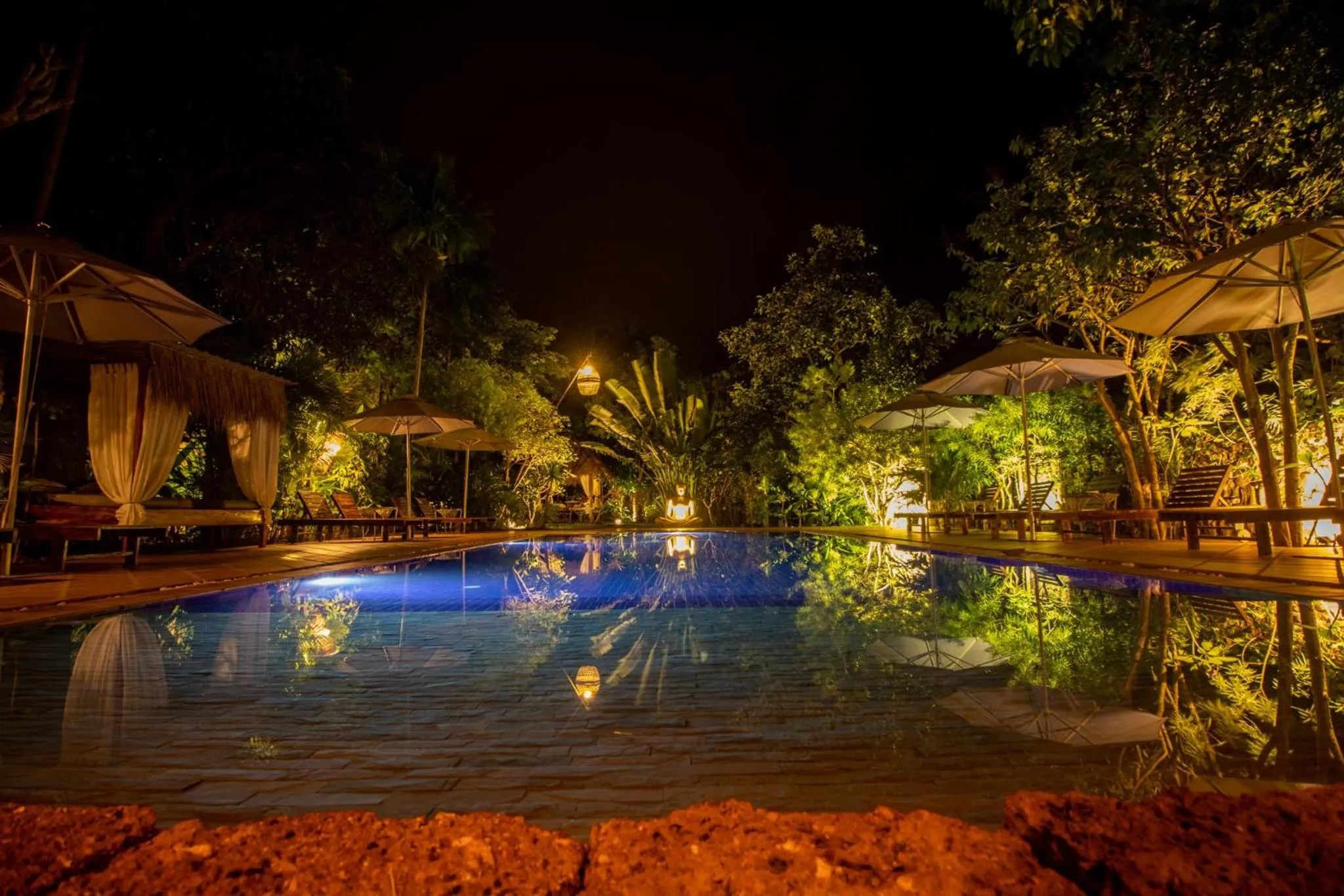 Night in TARA LODGE Haven of peace