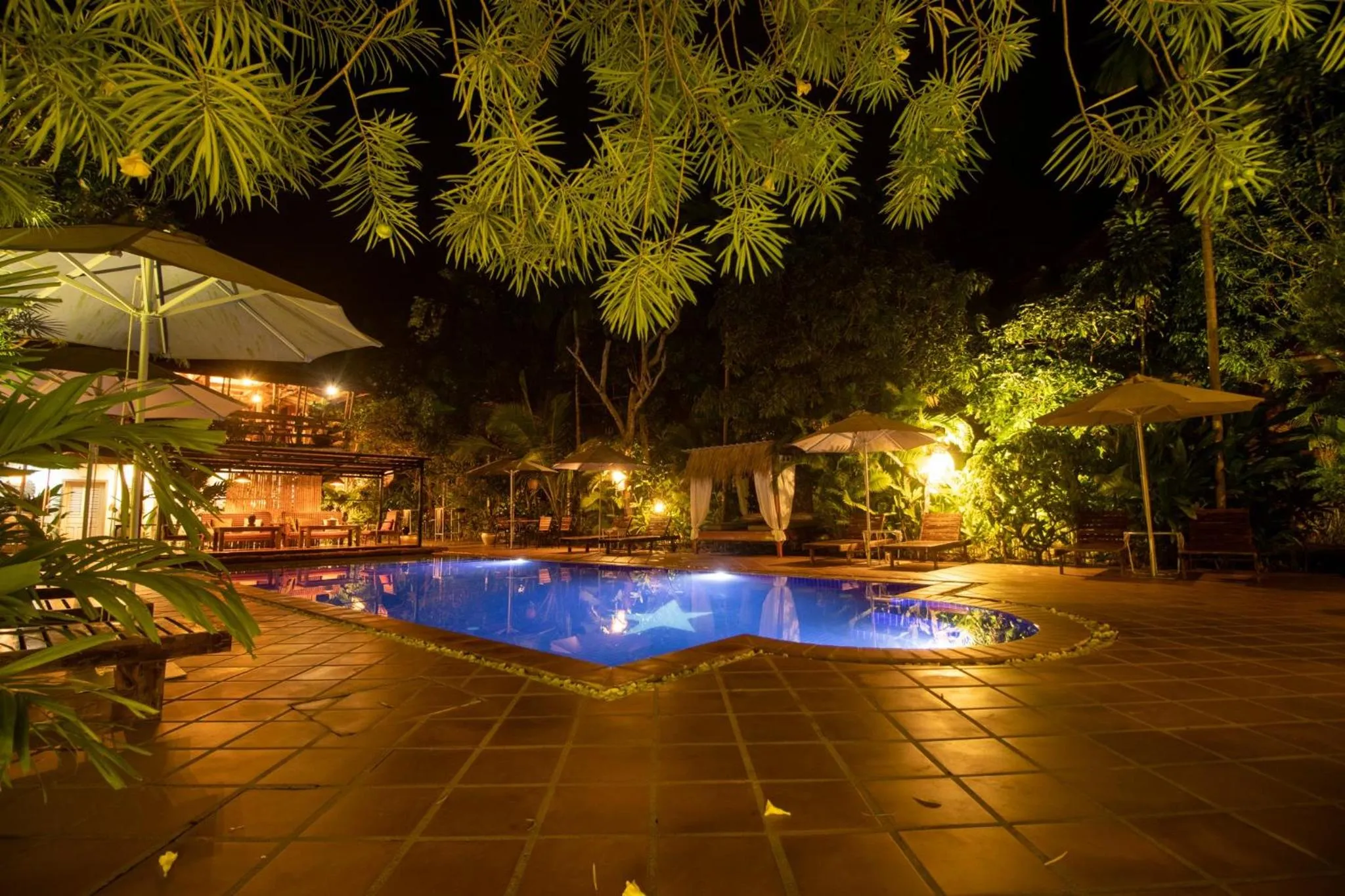 Night in TARA LODGE Haven of peace