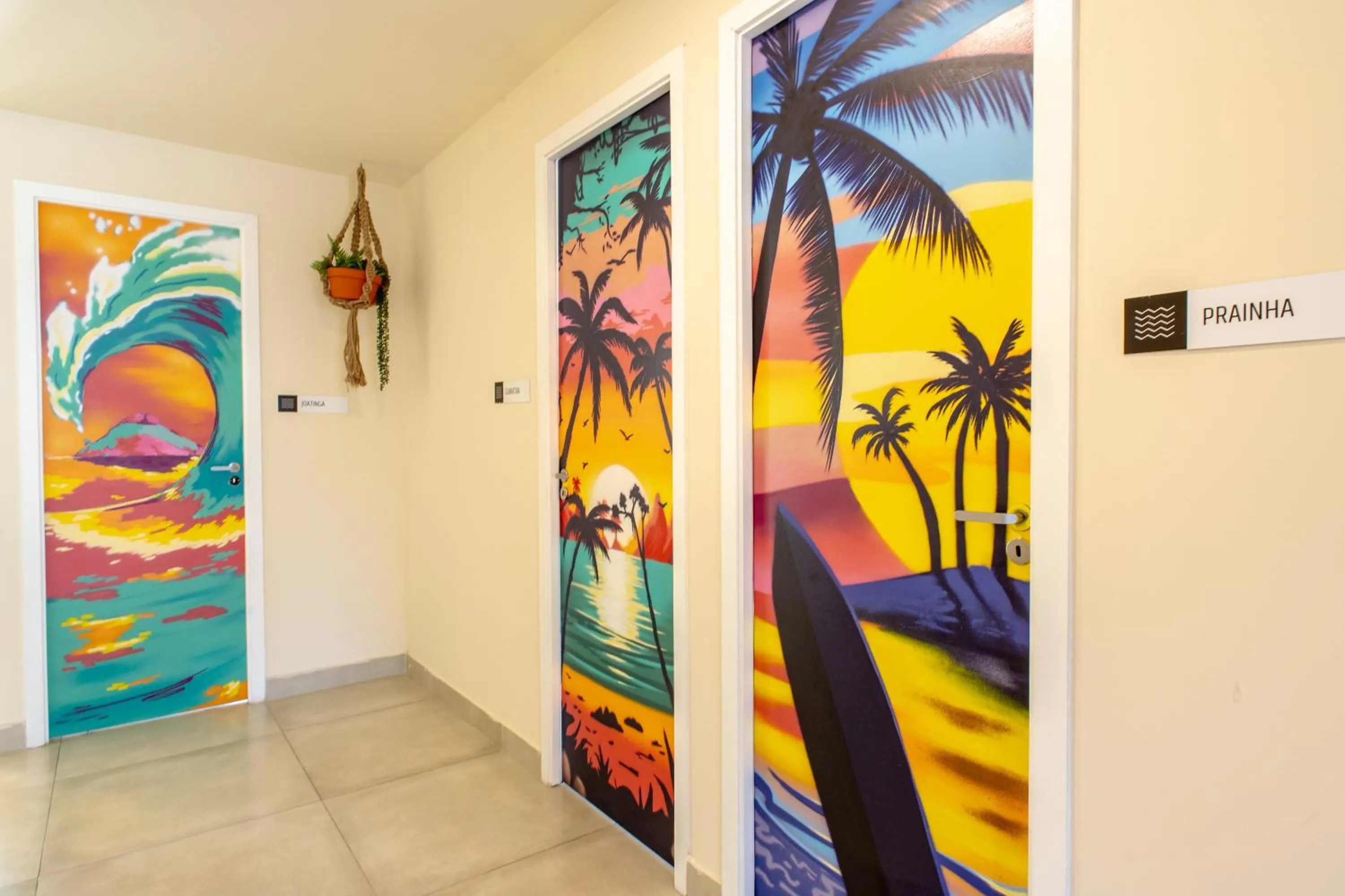 Decorative detail in Longboard Paradise Suítes