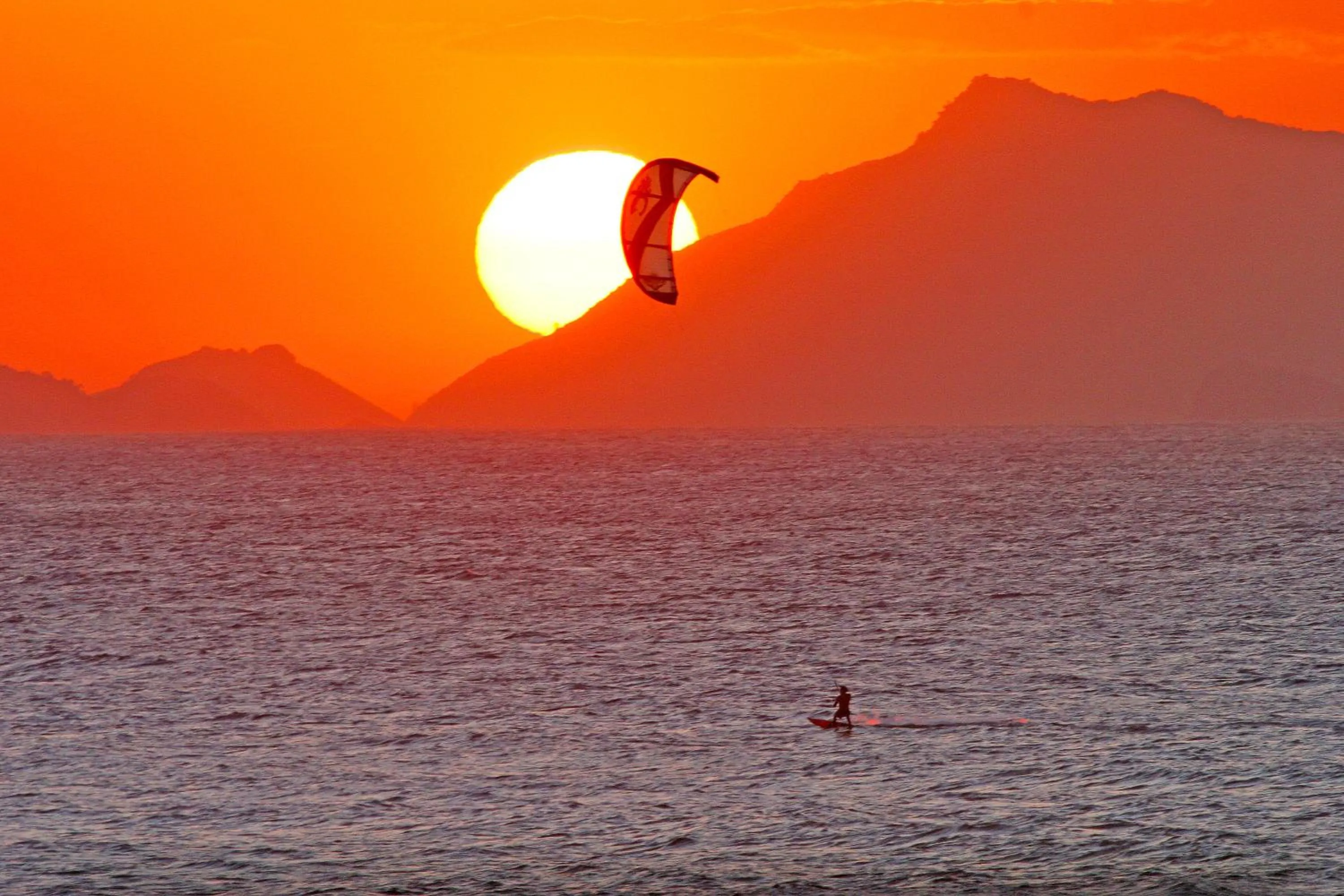 Natural landscape in Longboard Paradise Suítes