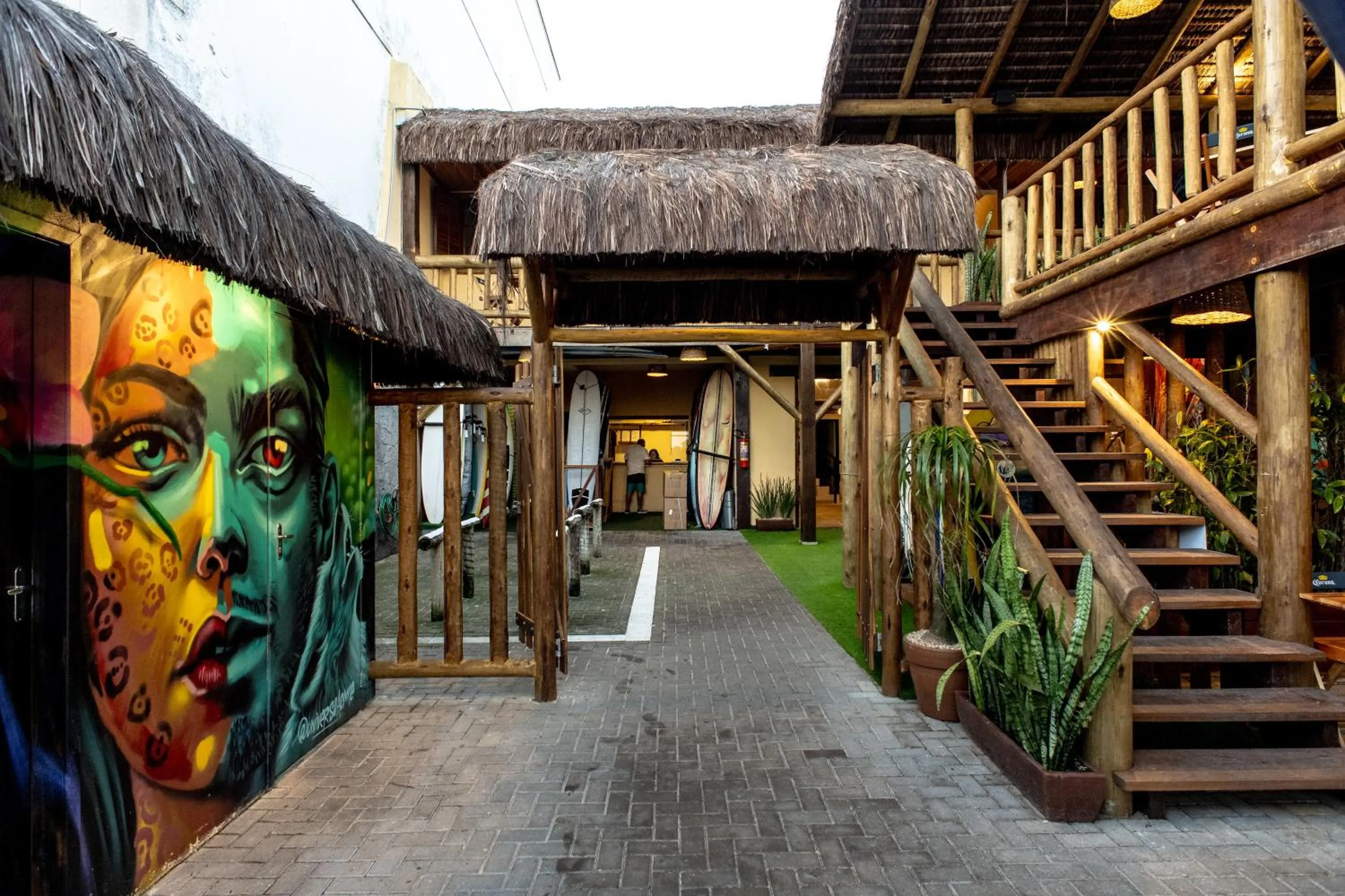 Property building in Longboard Paradise Suítes