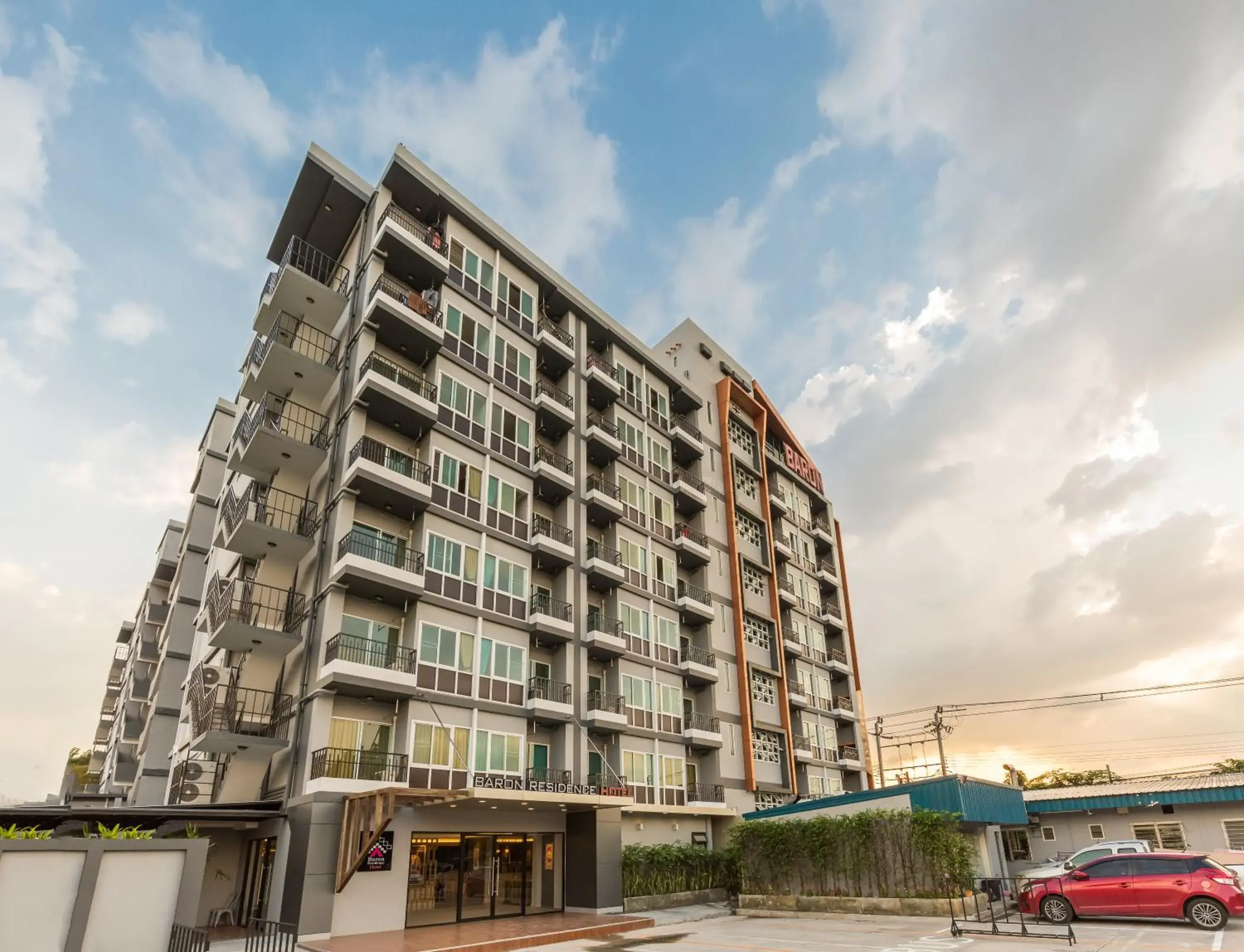 Property building in Baron Residence Bangkok Property building in Baron Residence Bangkok