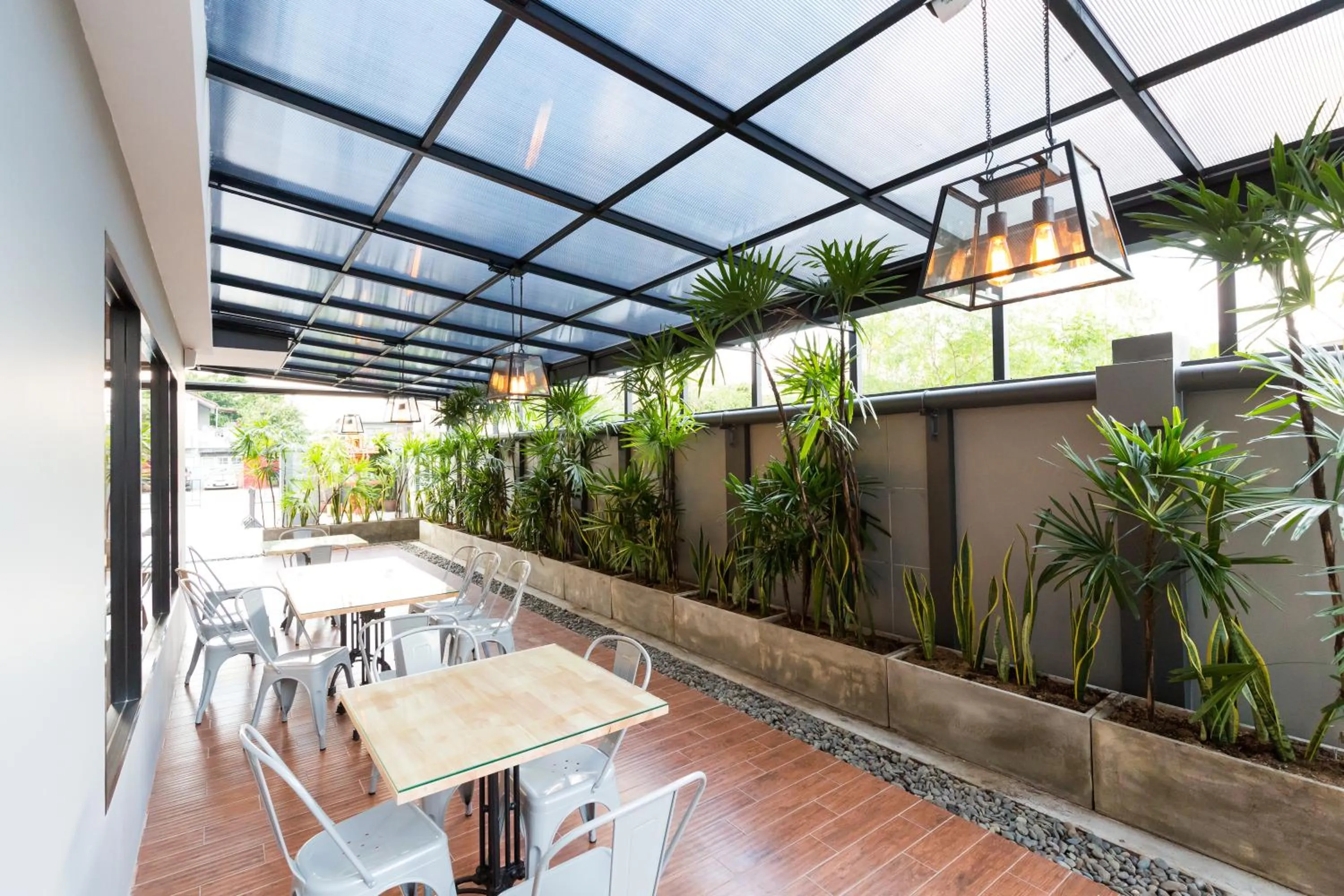 Patio in Baron Residence Bangkok