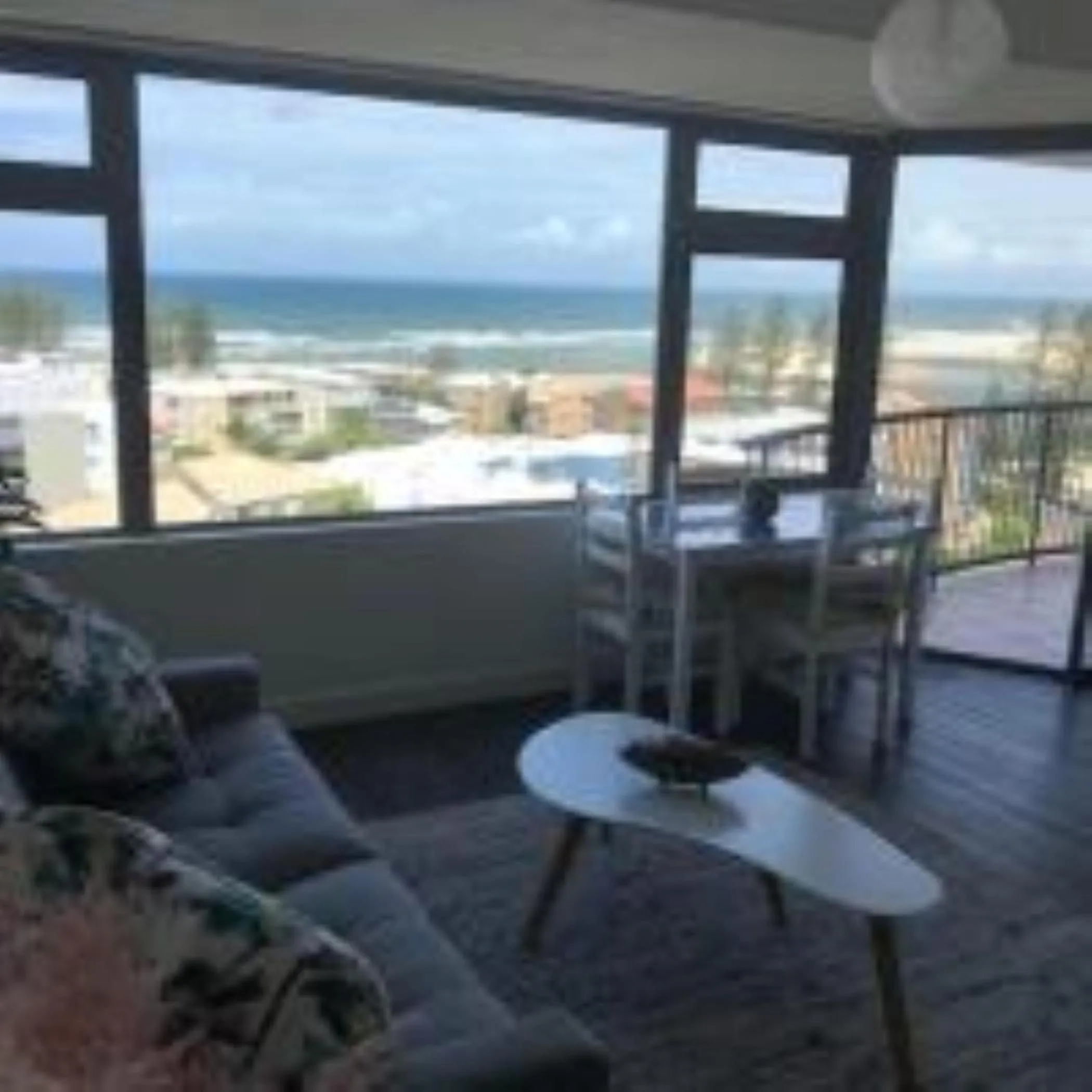 Living room in Centrepoint Apartments Caloundra