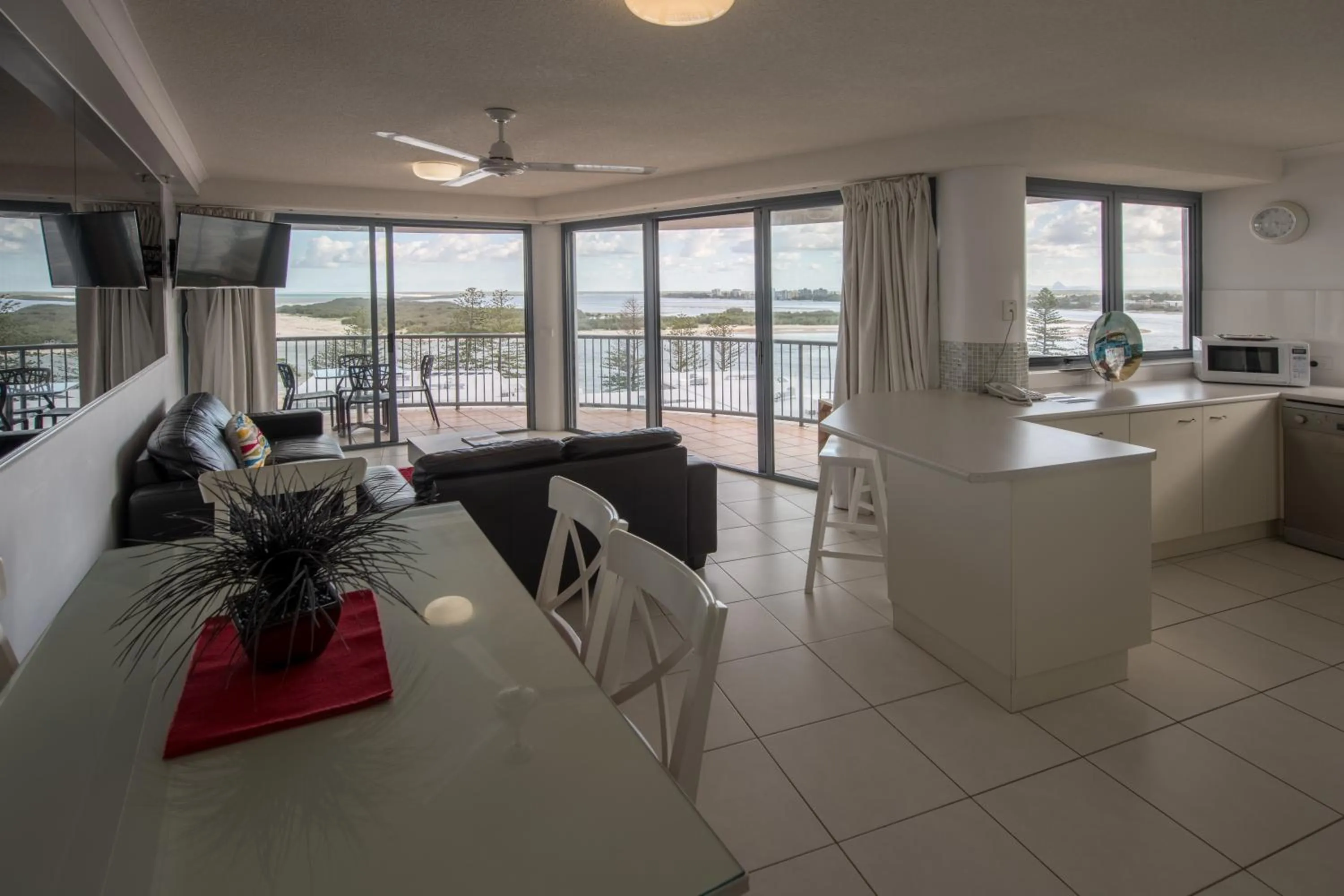 Natural landscape in Centrepoint Apartments Caloundra
