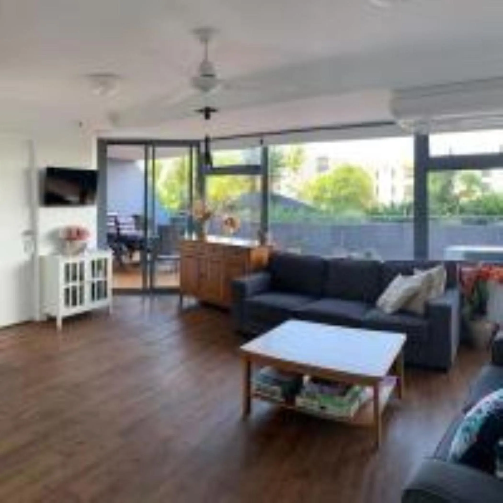 Living room in Centrepoint Apartments Caloundra