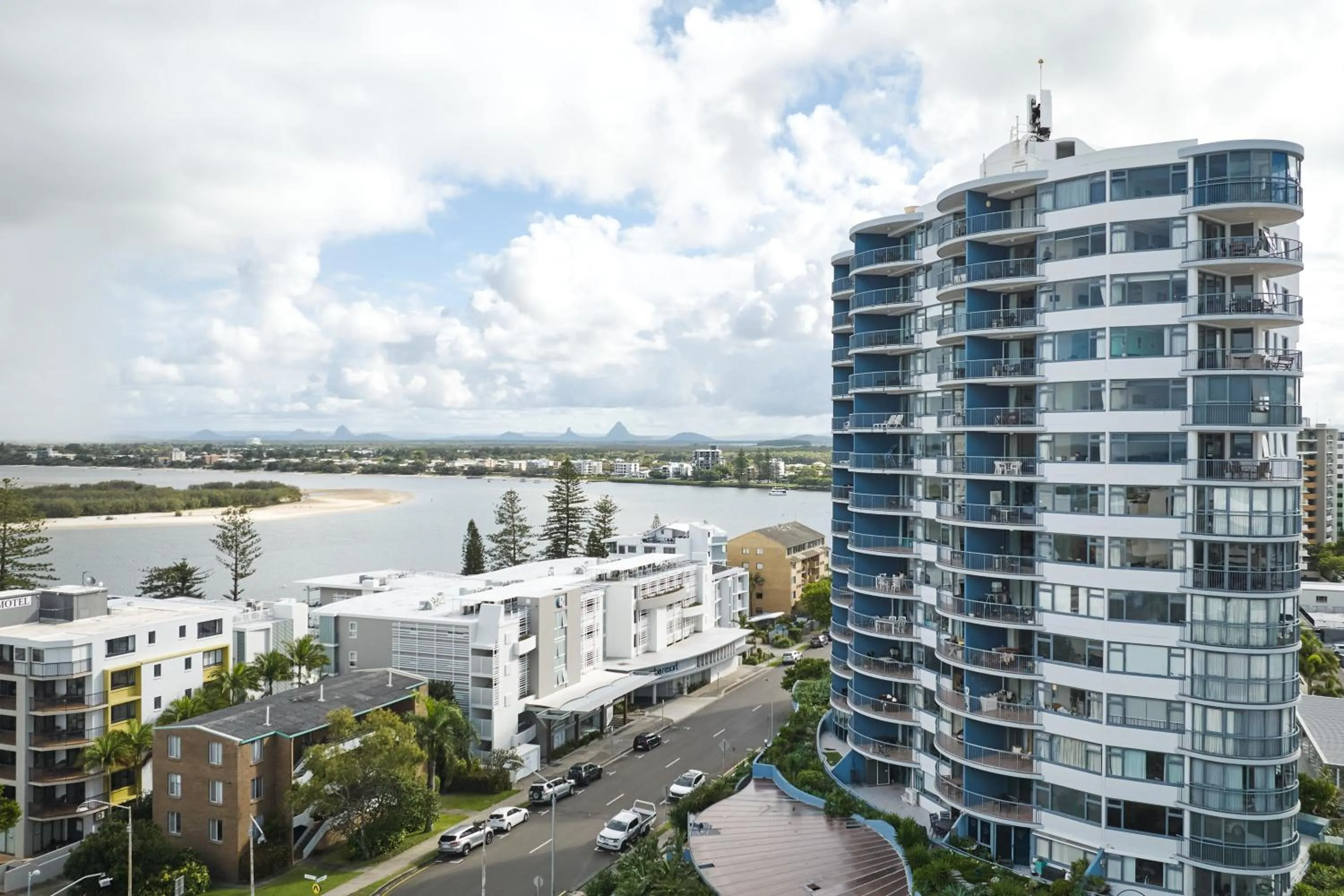 Property building in Centrepoint Apartments Caloundra