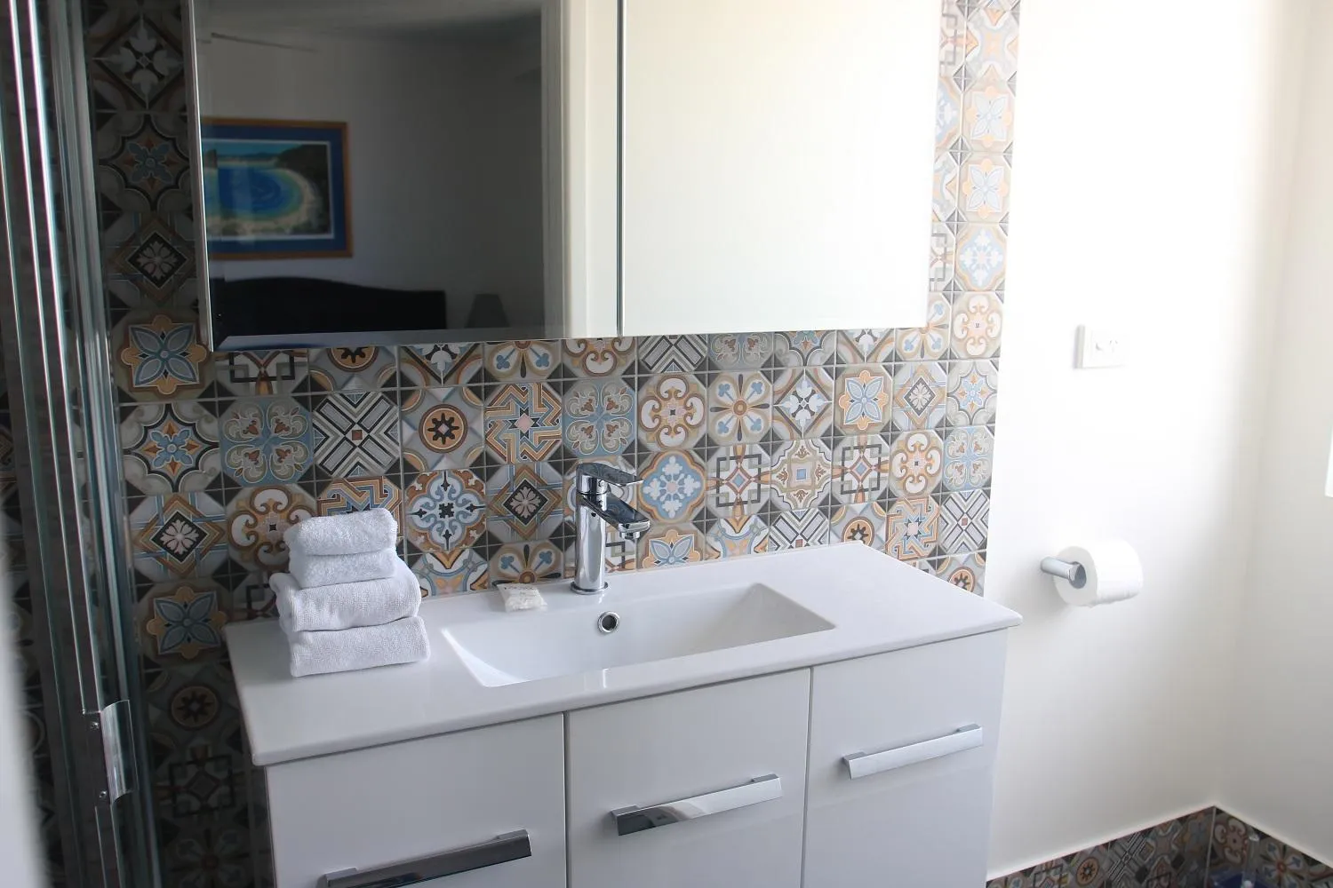 Bathroom in Centrepoint Apartments Caloundra