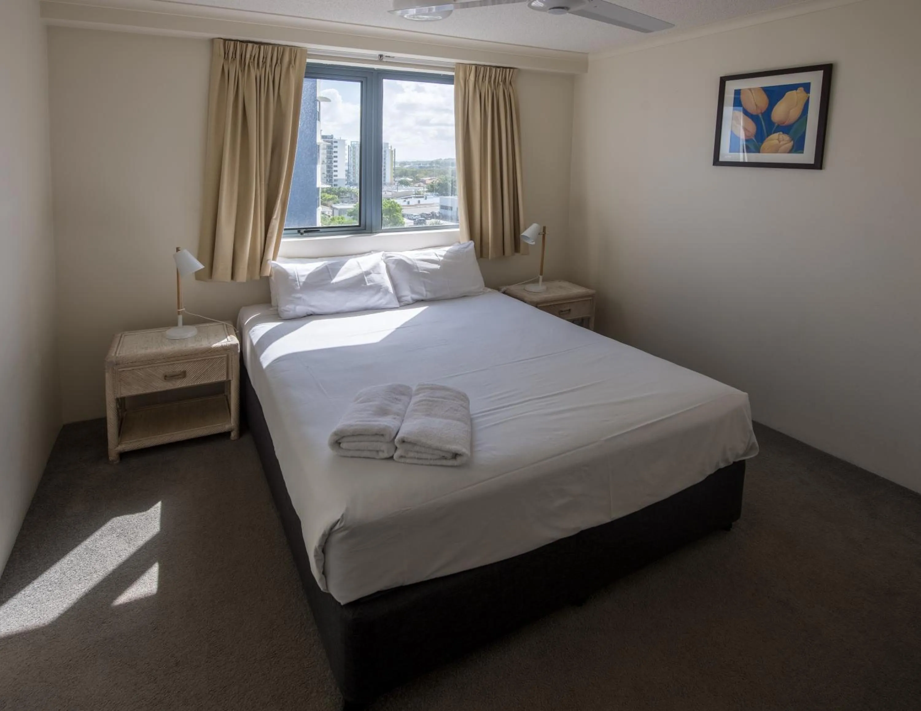 Bed in Centrepoint Apartments Caloundra