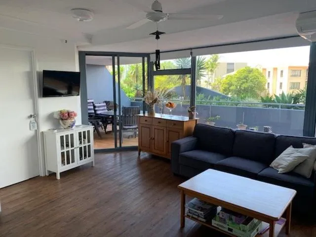 Patio in Centrepoint Apartments Caloundra