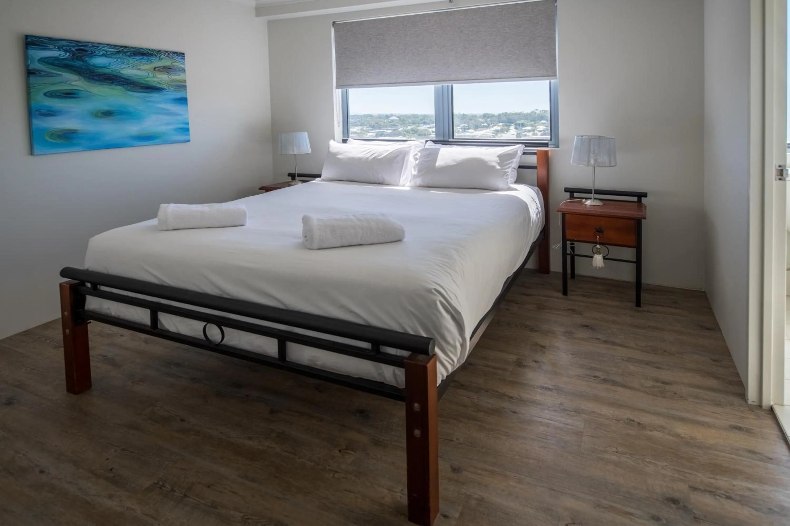 Bed in Centrepoint Apartments Caloundra