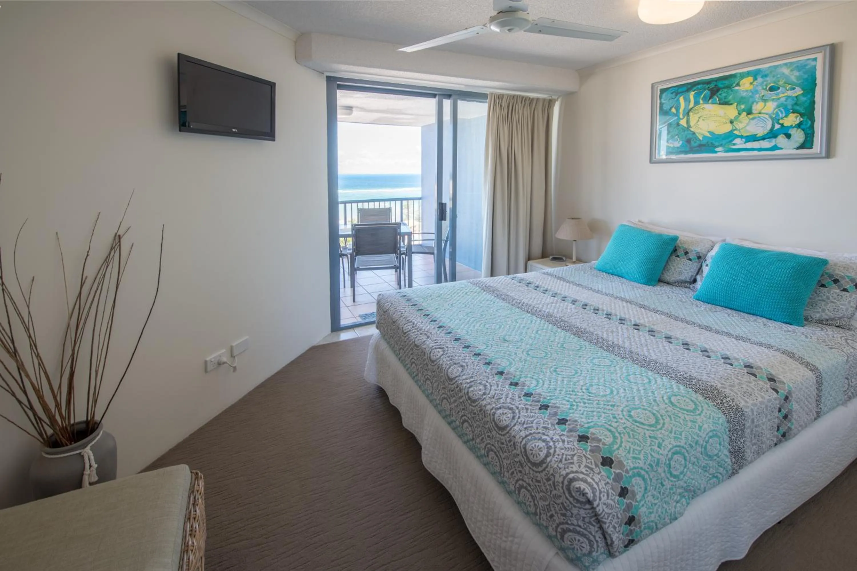 Bed in Centrepoint Apartments Caloundra