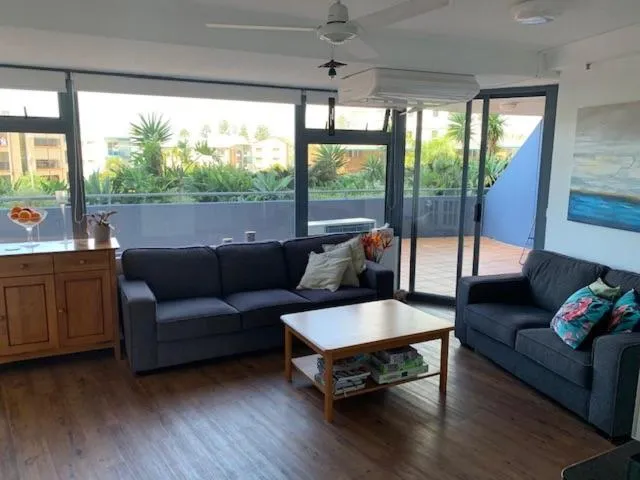 Living room in Centrepoint Apartments Caloundra