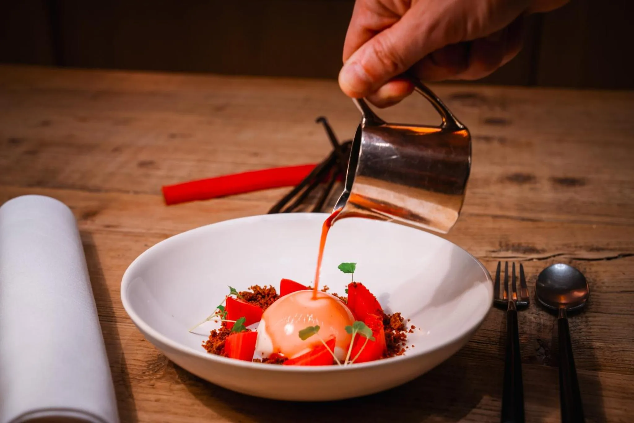 Food and drinks in Hotel Les Eleveurs