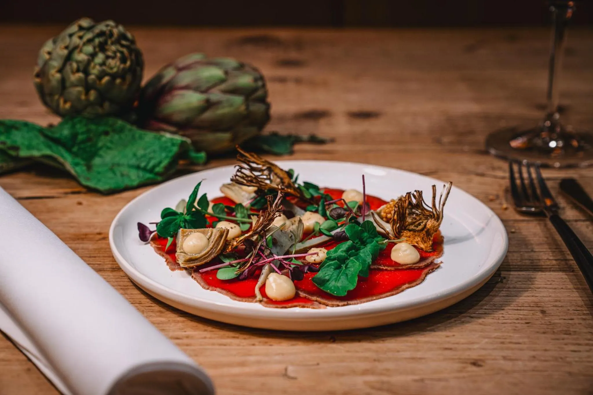 Food and drinks in Hotel Les Eleveurs