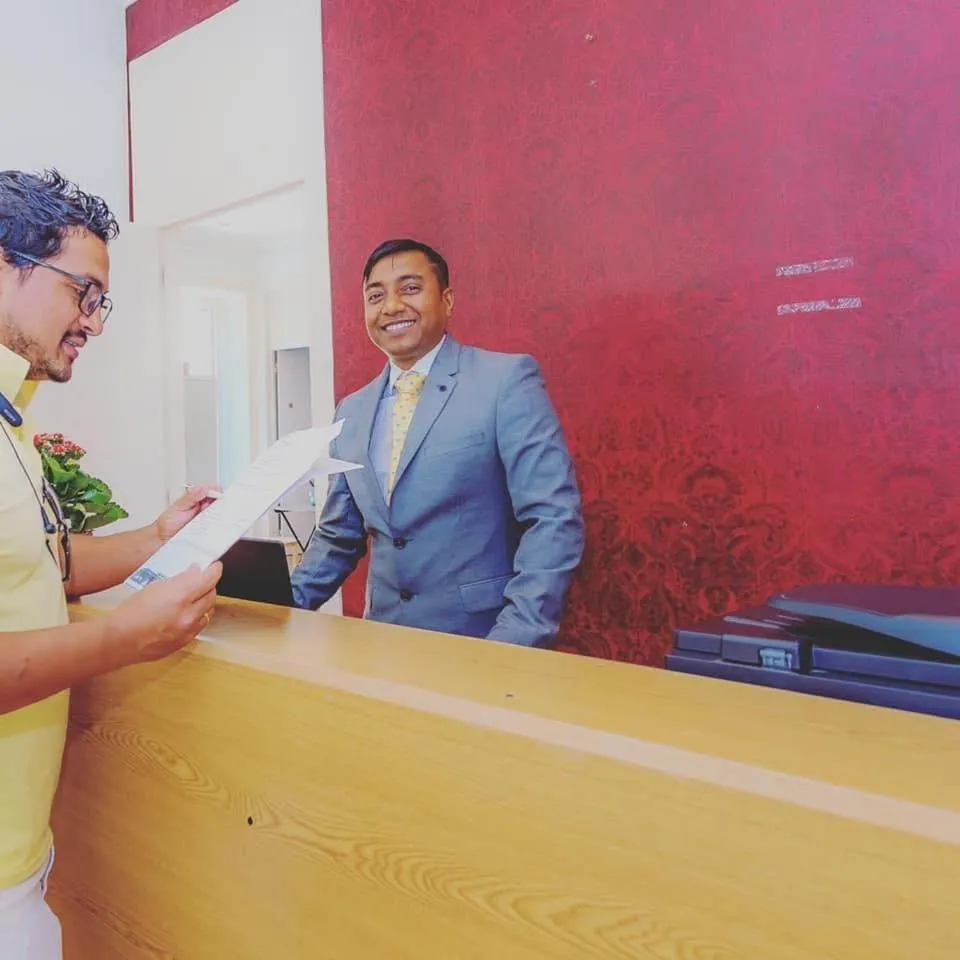 Lobby or reception in SwissLisbon Guest House