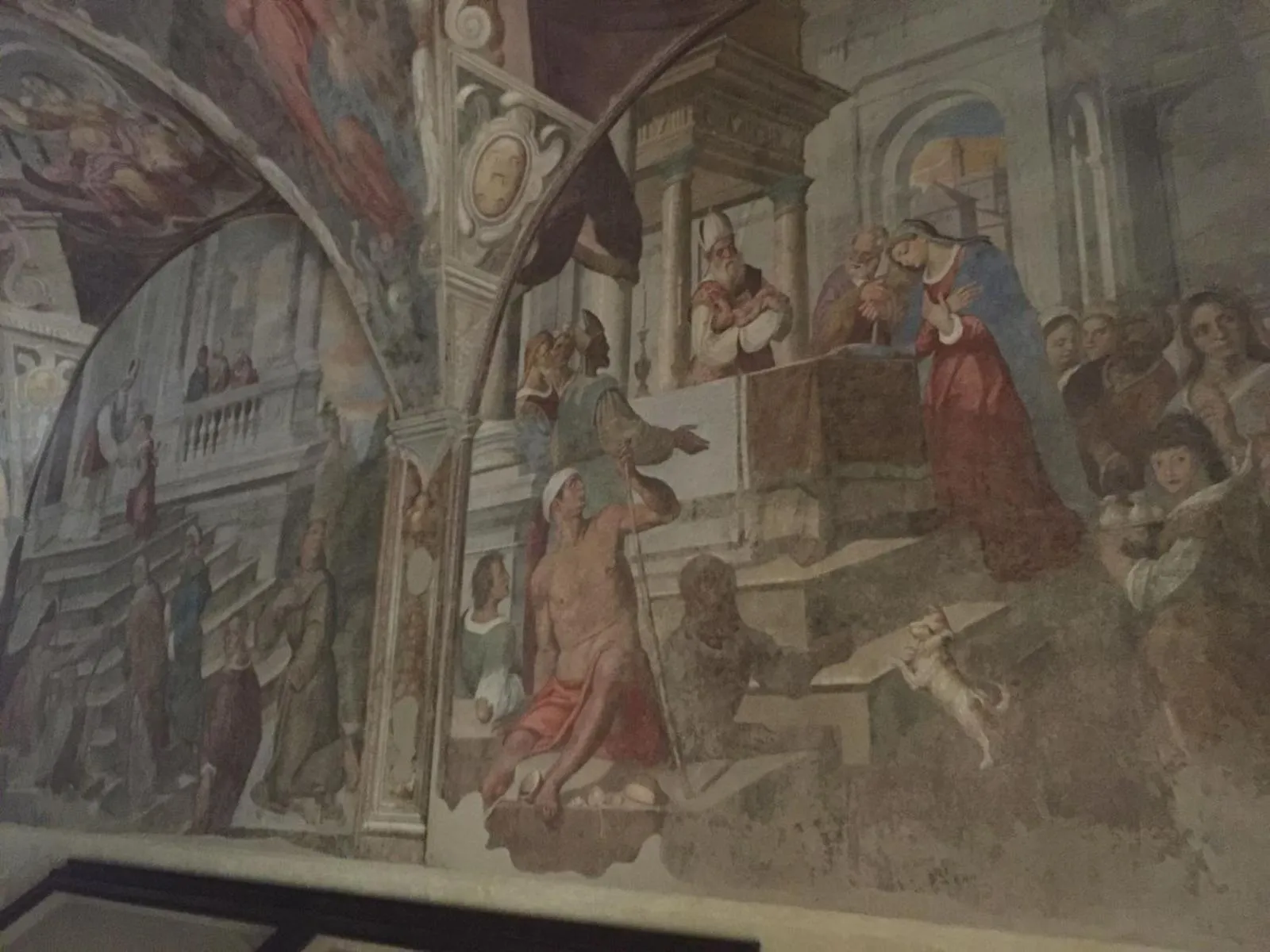 Decorative detail in NEW GENERATION HOSTEL Florence